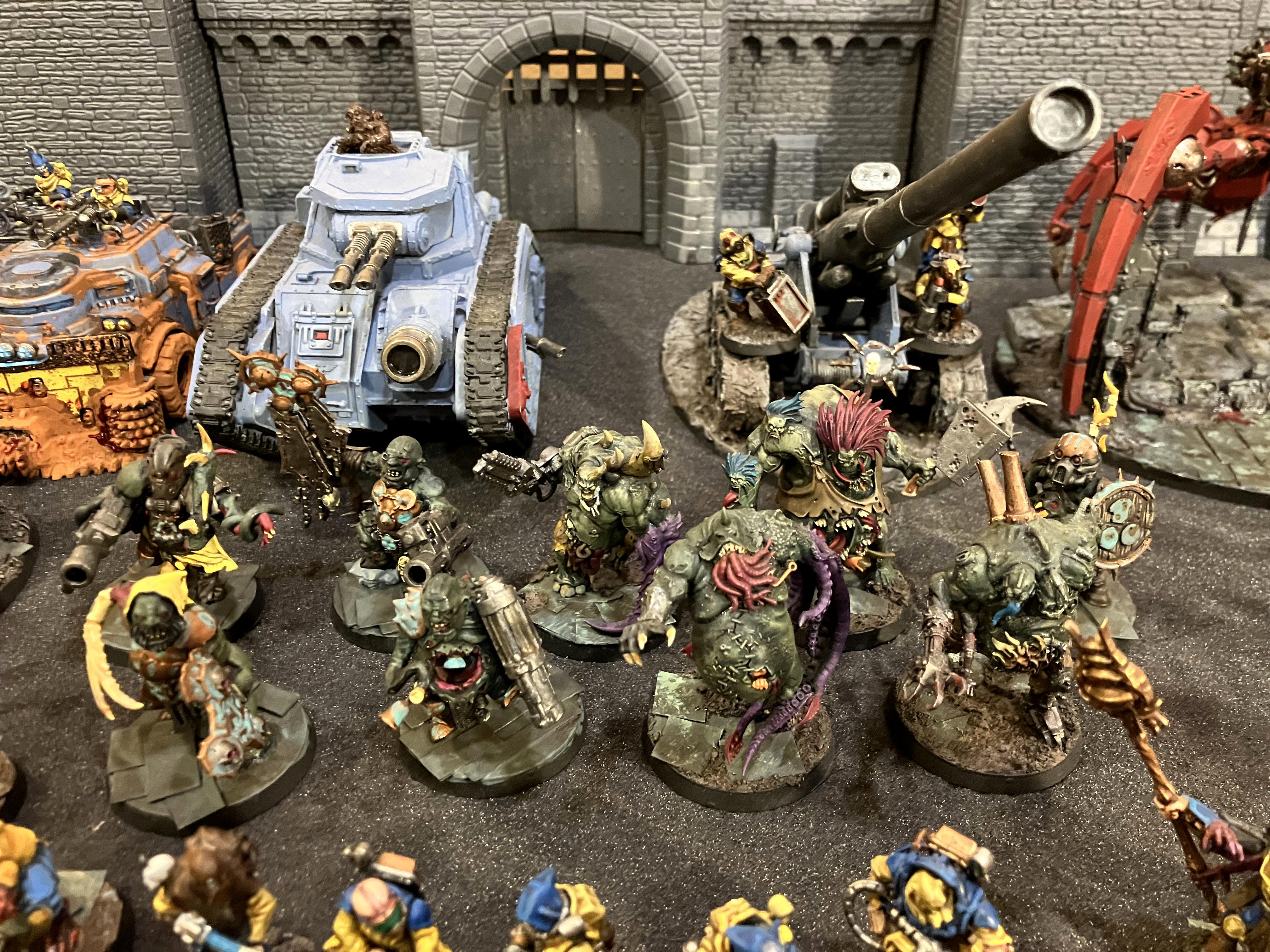 Artillery, Blackstone Fortress, Blood Pact, Chaos, Gaunts Ghosts, Imperial Guard, Kitbash, Renegades, Renegades &amp; Heretics, Sons Of Sek, Work In Progress