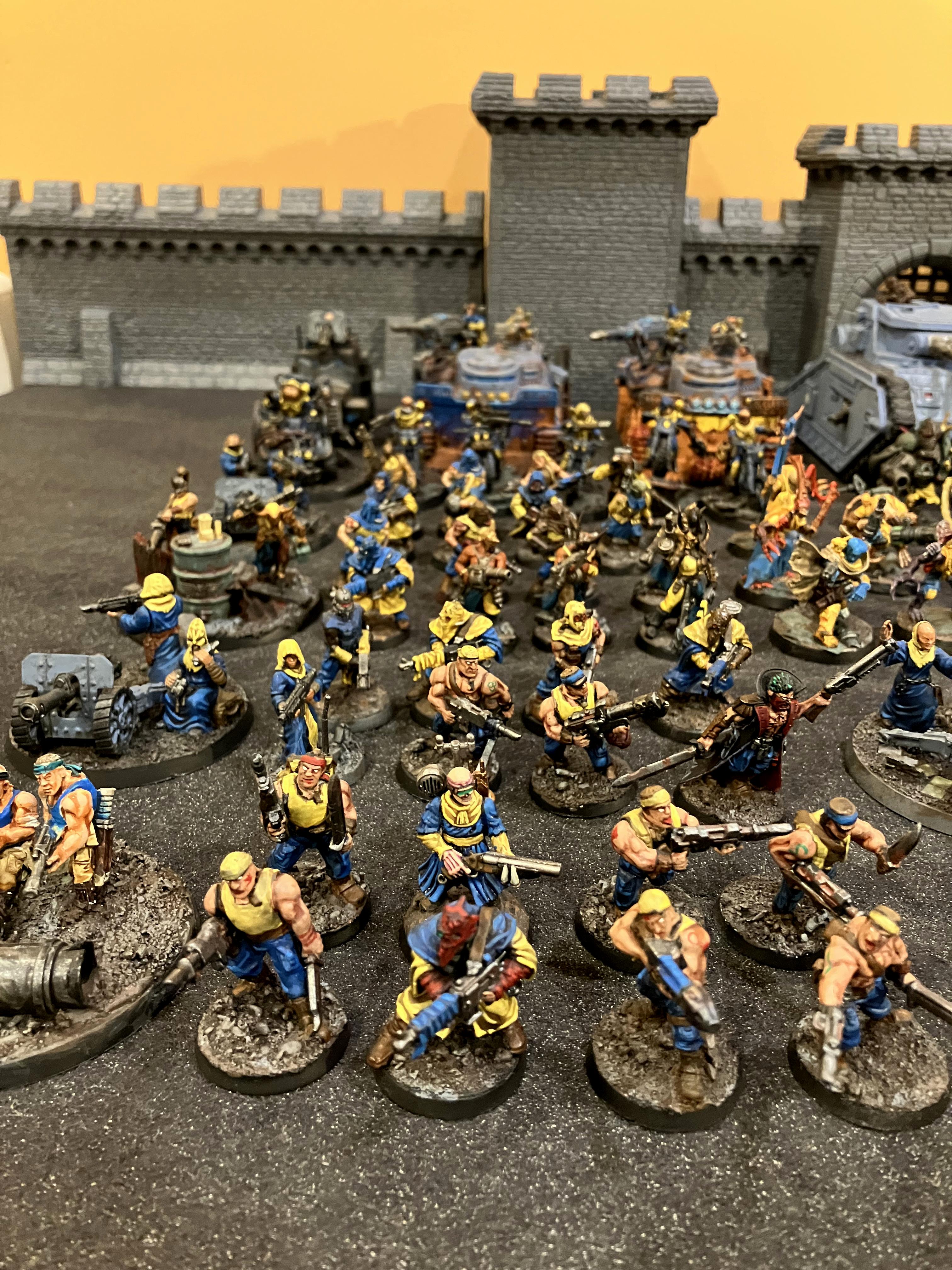 Artillery, Blackstone Fortress, Blood Pact, Chaos, Gaunts Ghosts, Imperial Guard, Kitbash, Renegades, Renegades &amp; Heretics, Sons Of Sek, Work In Progress