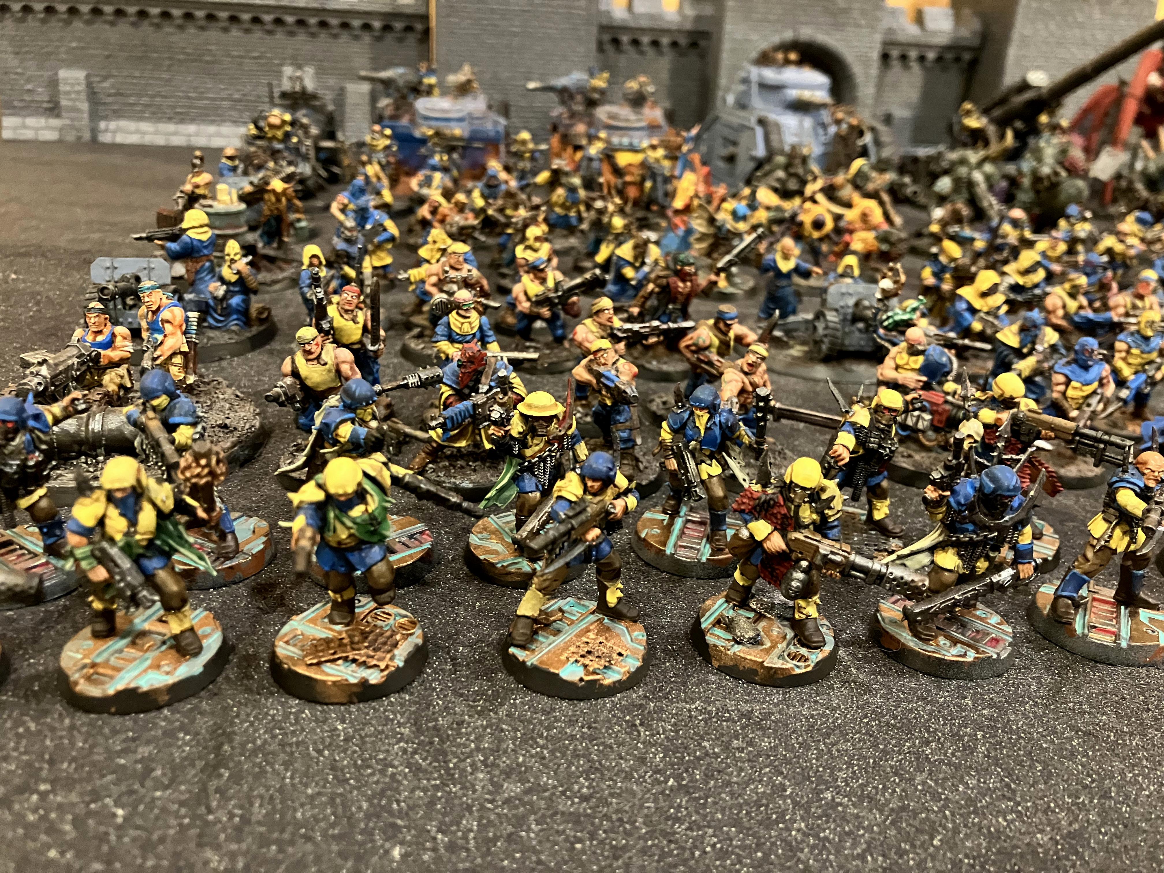 Artillery, Blackstone Fortress, Blood Pact, Chaos, Gaunts Ghosts, Imperial Guard, Kitbash, Renegades, Renegades &amp; Heretics, Sons Of Sek, Work In Progress