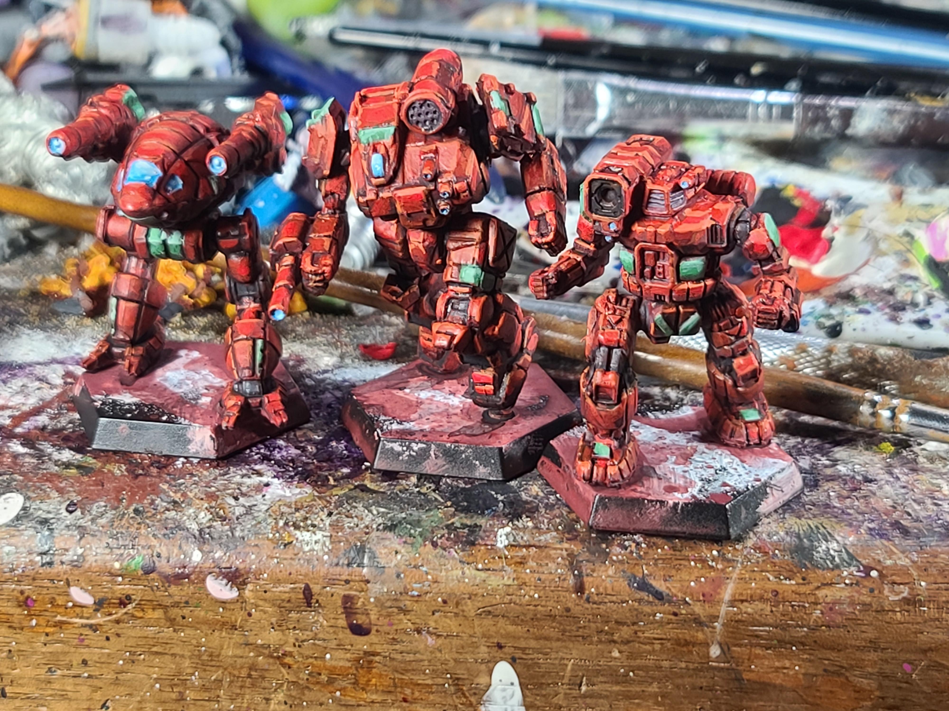 Battletech, Catalyst Game Labs, Catapult K2, Draconis Combine, Hunchback, Mech, Thunderbolt