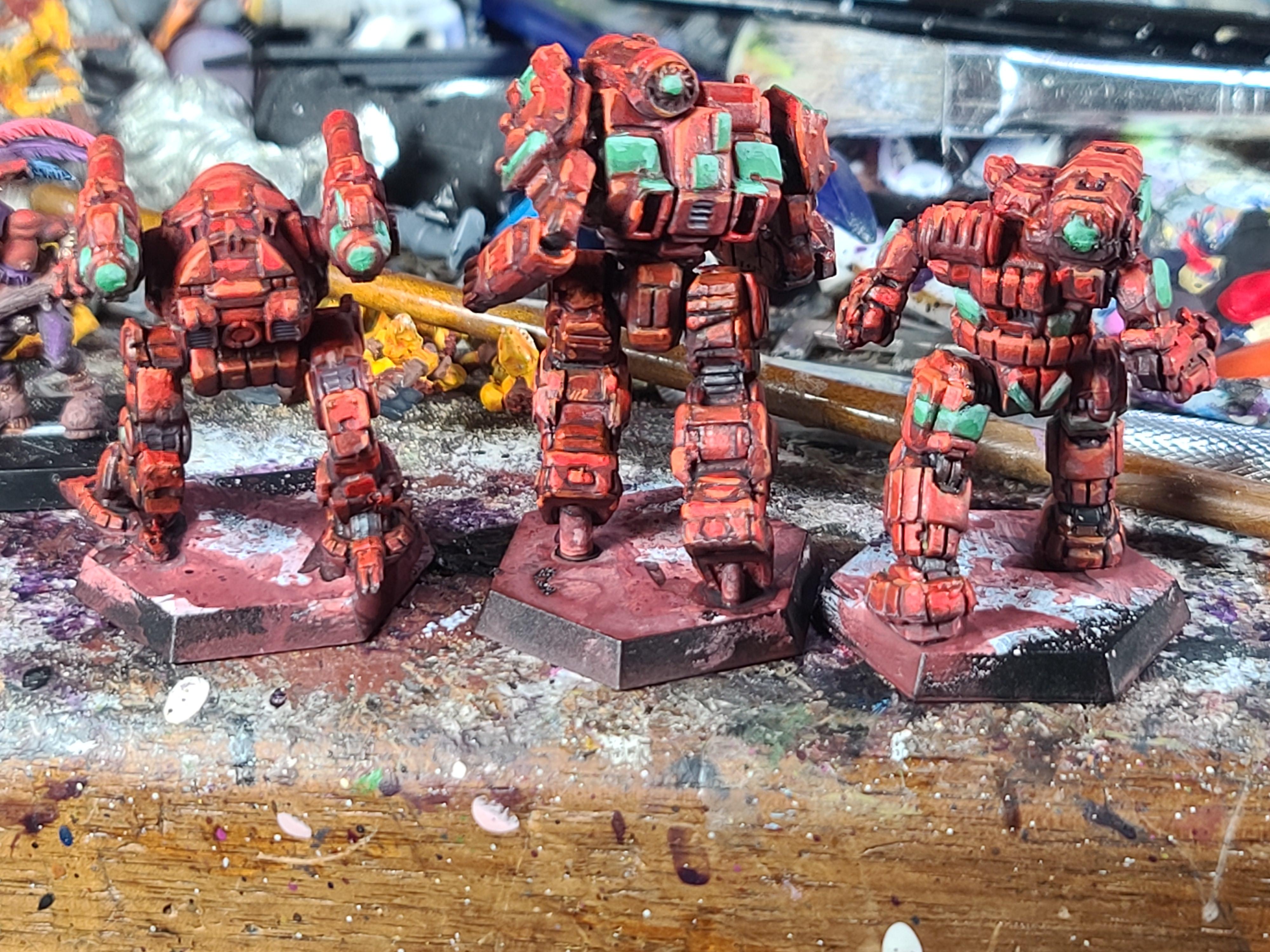 Battletech, Catalyst Game Labs, Catapult K2, Draconis Combine, Hunchback, Mech, Thunderbolt