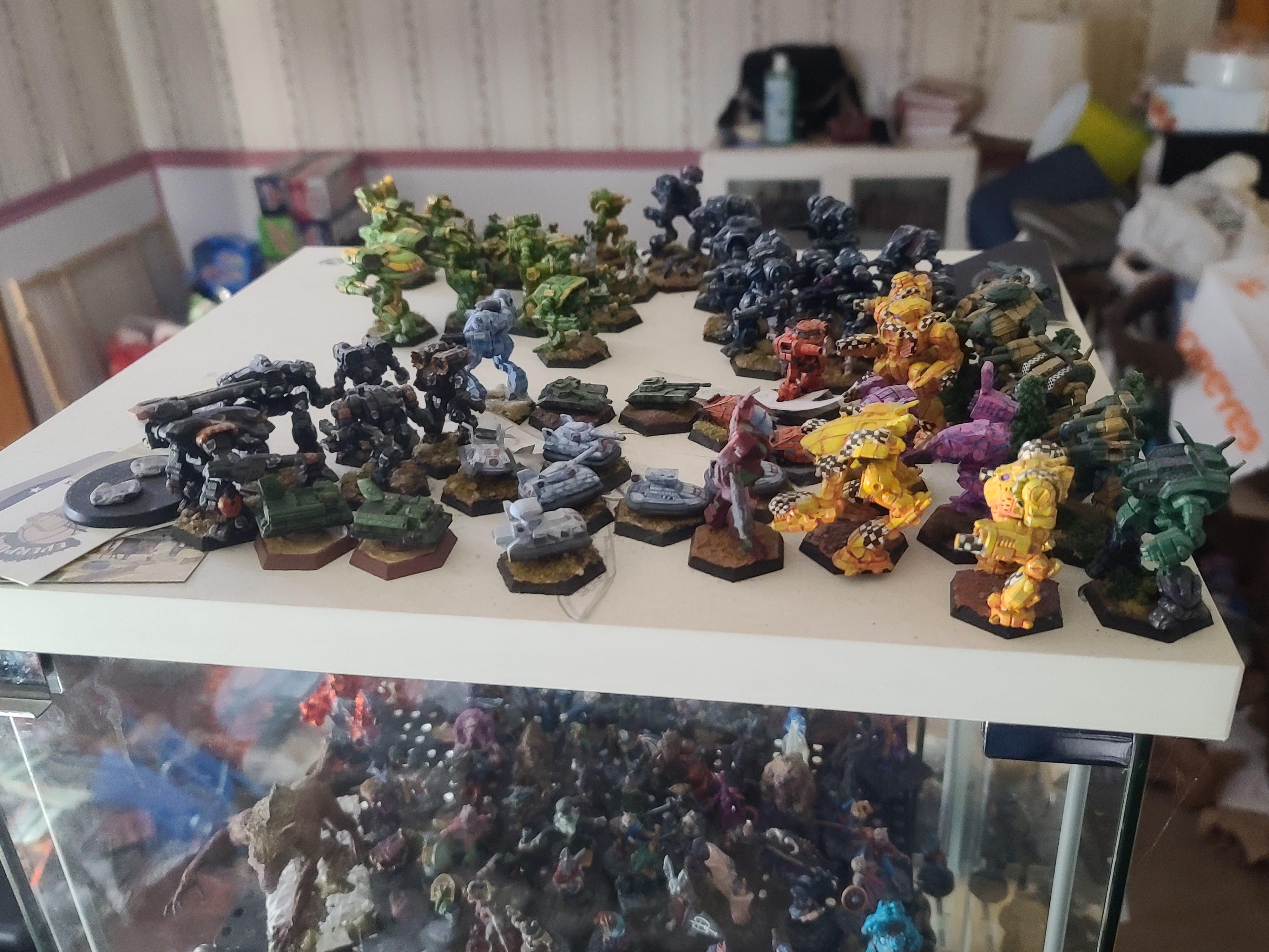 Battletech, Detolf, Display Case, Miniature Storage
