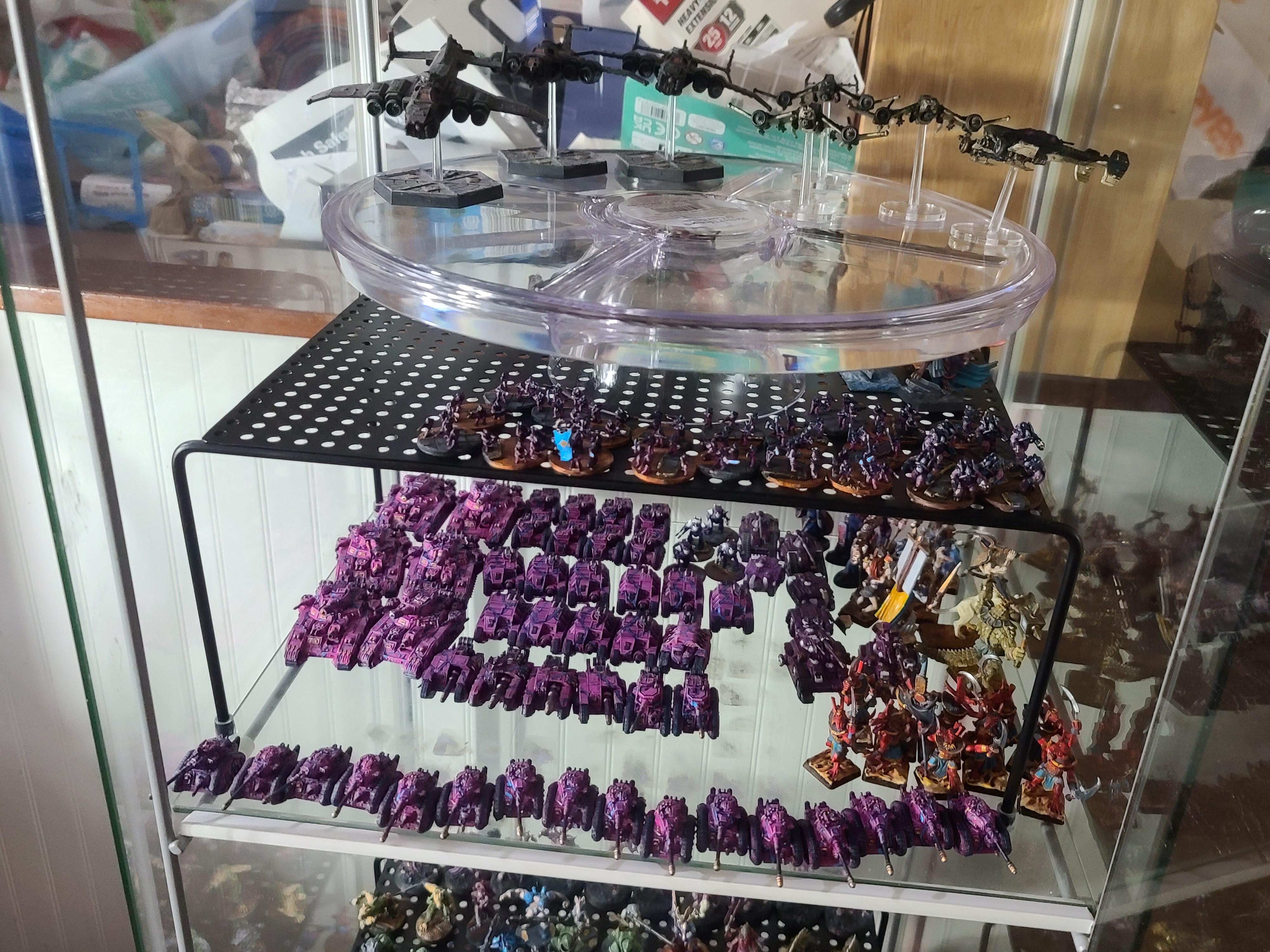 Detolf, Display Case, Legions Imperialis, Miniature Storage, Small Scale, War Gods