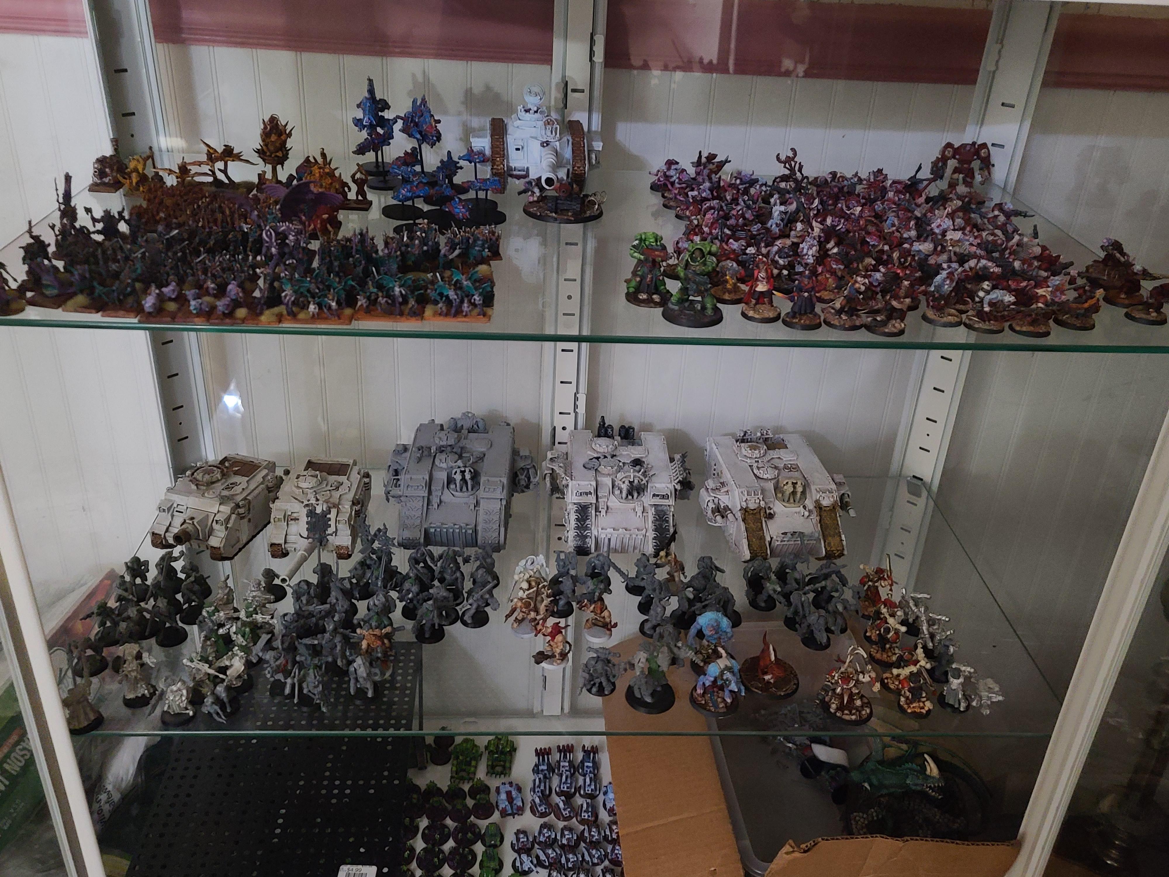 Display Case, Miniature Storage, Warhammer And Co