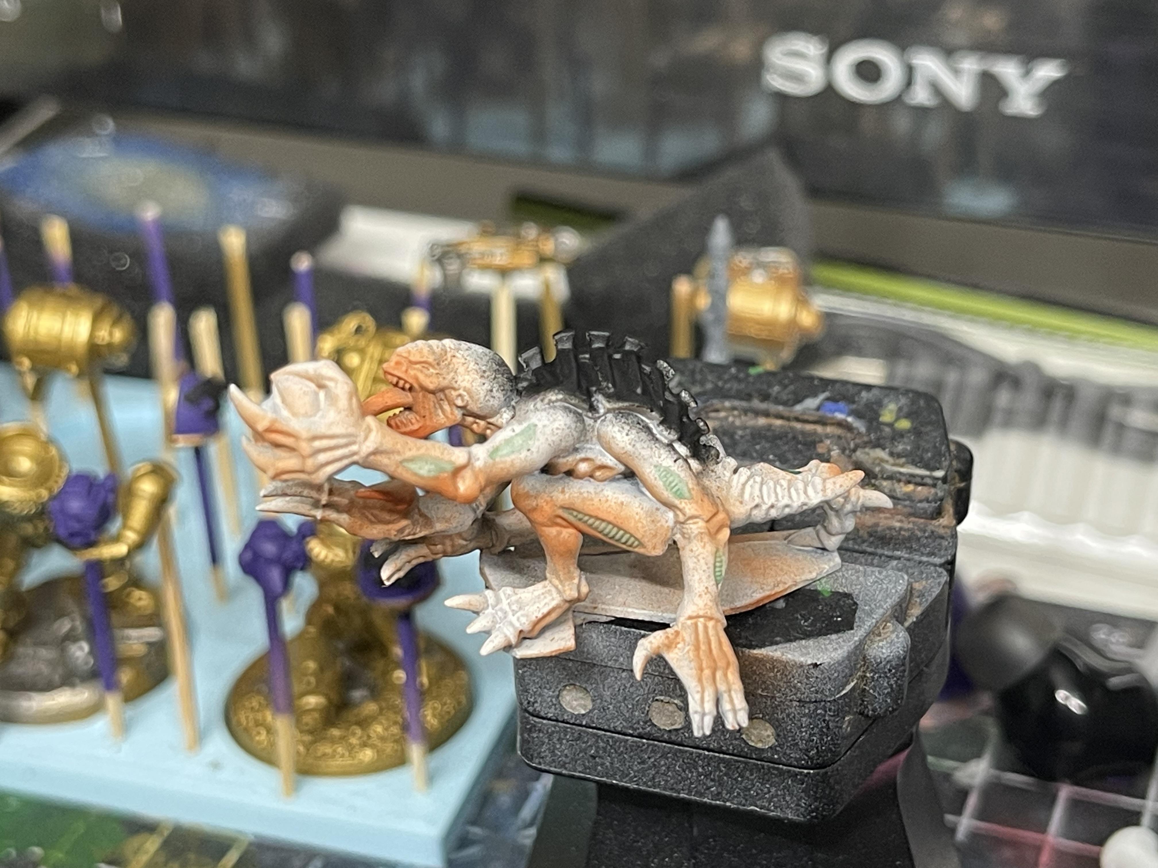 Genestealer, Space Hulk, Warhammer 40,000, Work In Progress