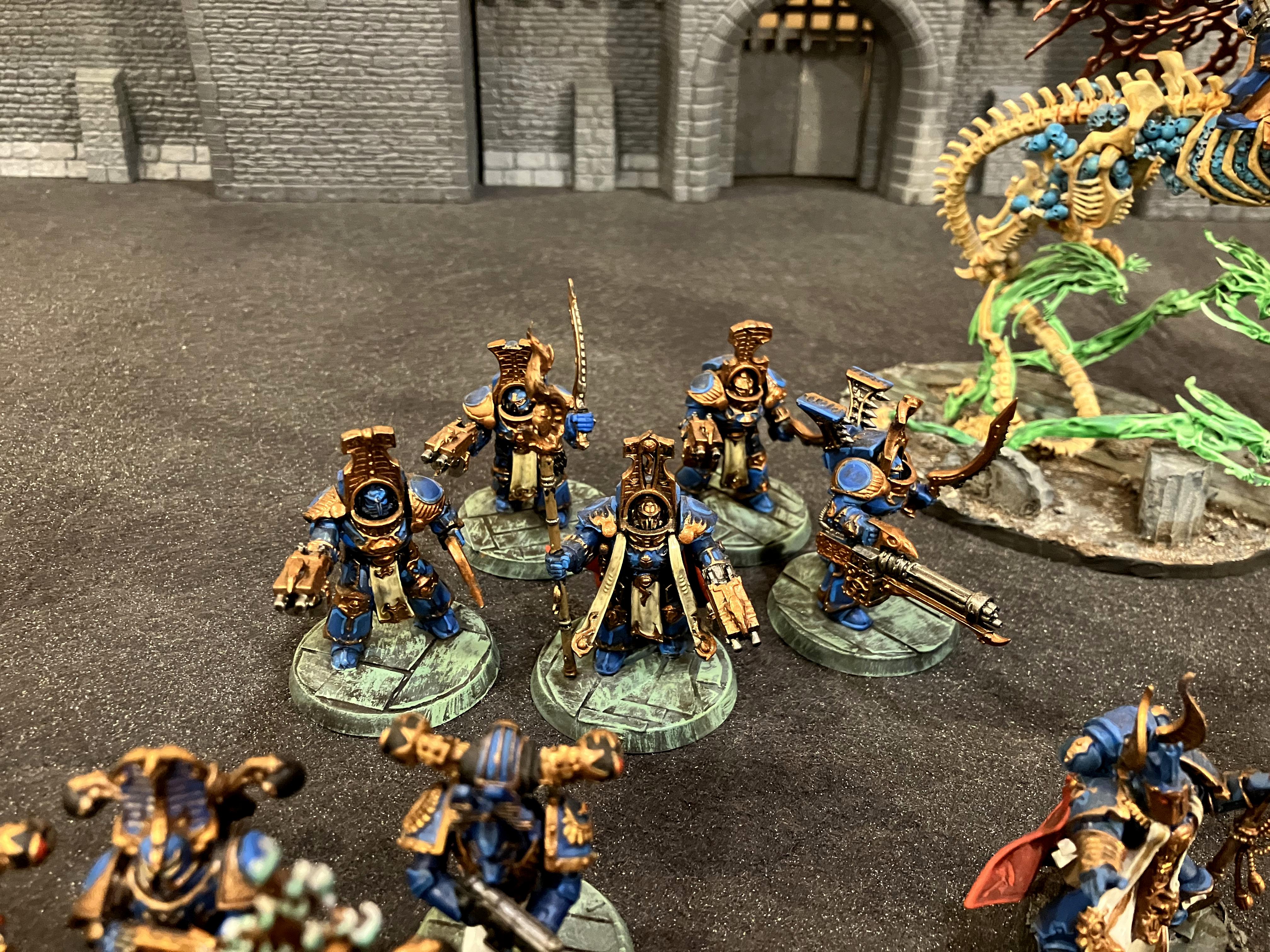 Arhiman, Army, Chaos Space Marines, Conversion, Miniatures, Rhino, Rubric Marines, Rubricae, Thousand Sons, Tzangors, Warhammer 40,000