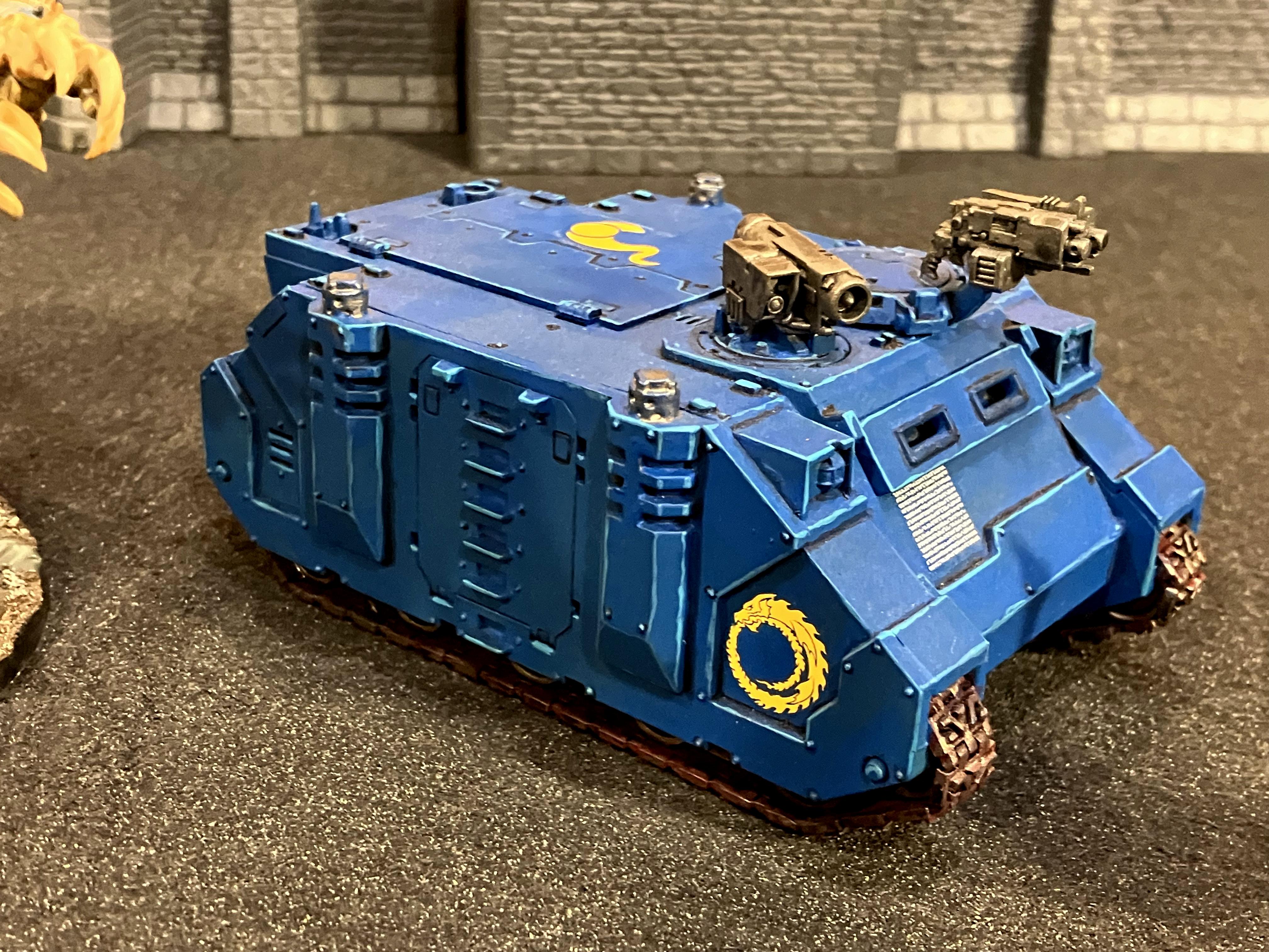 Arhiman, Army, Chaos Space Marines, Conversion, Miniatures, Rhino, Rubric Marines, Rubricae, Thousand Sons, Tzangors, Warhammer 40,000