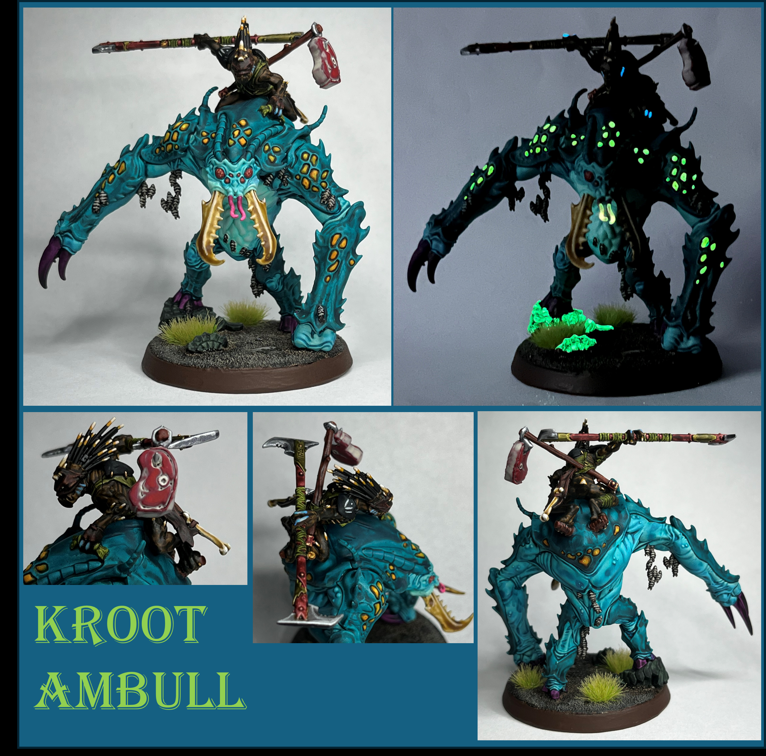 Ambull, Glow In The Dark, Kroot, Monster
