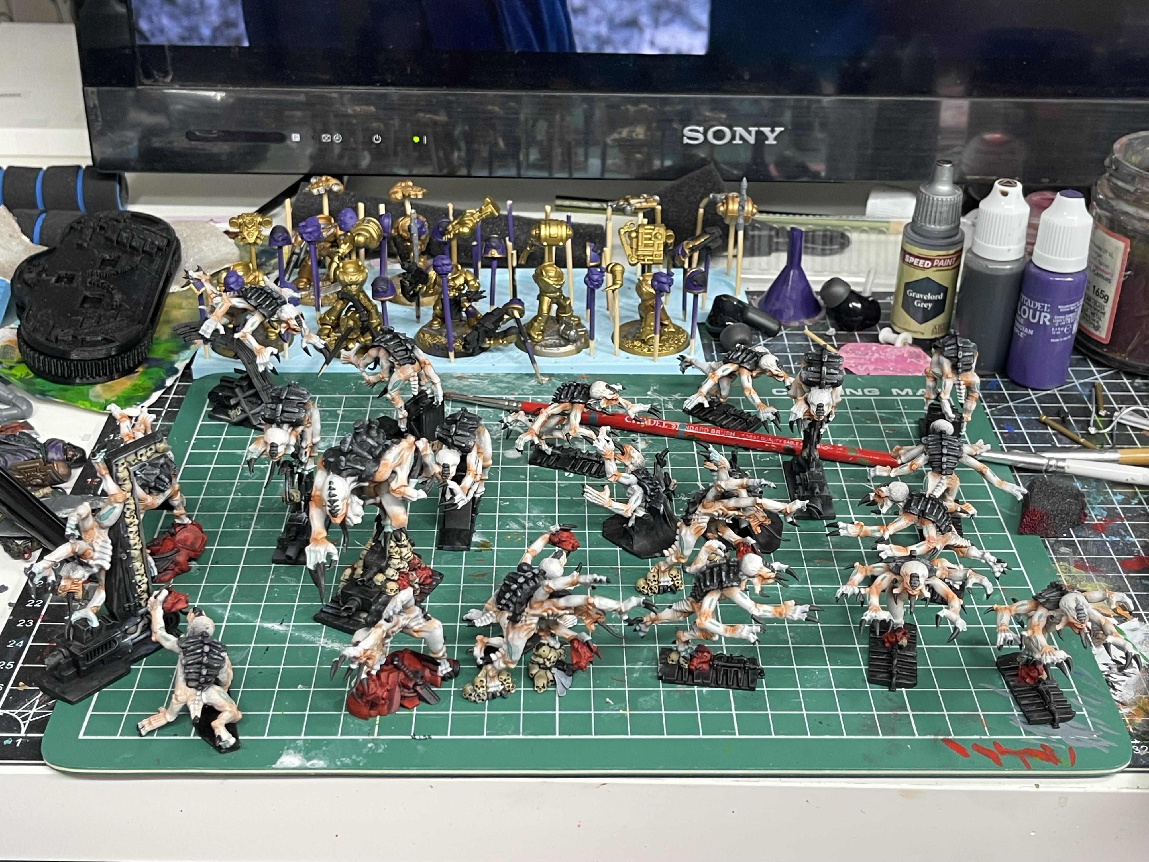 Genestealer, Space Hulk, Warhammer 40,000, Work In Progress