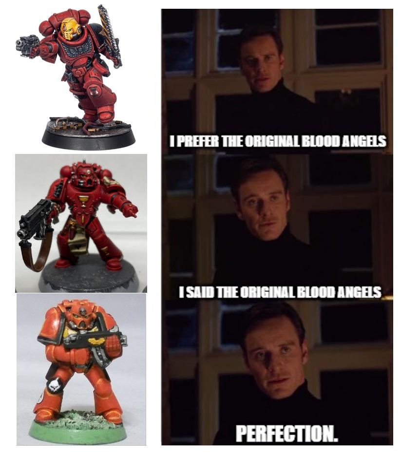 How Blood Angels changed over time