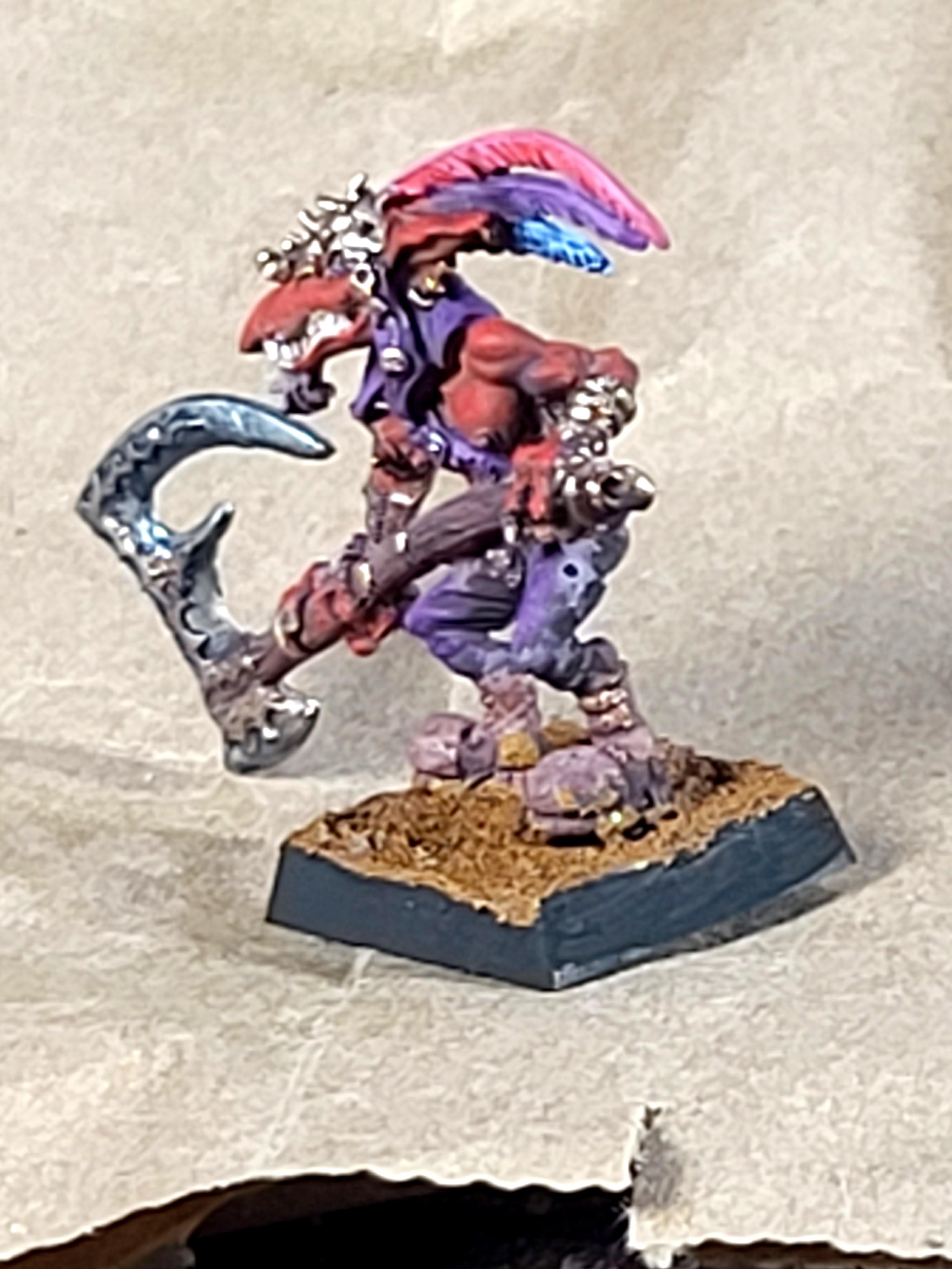 Big Axe, Champion, Dungeons And Dragons, Hobgoblin, Metal, Ral Partha, Warhammer Fantasy, Weird Guy