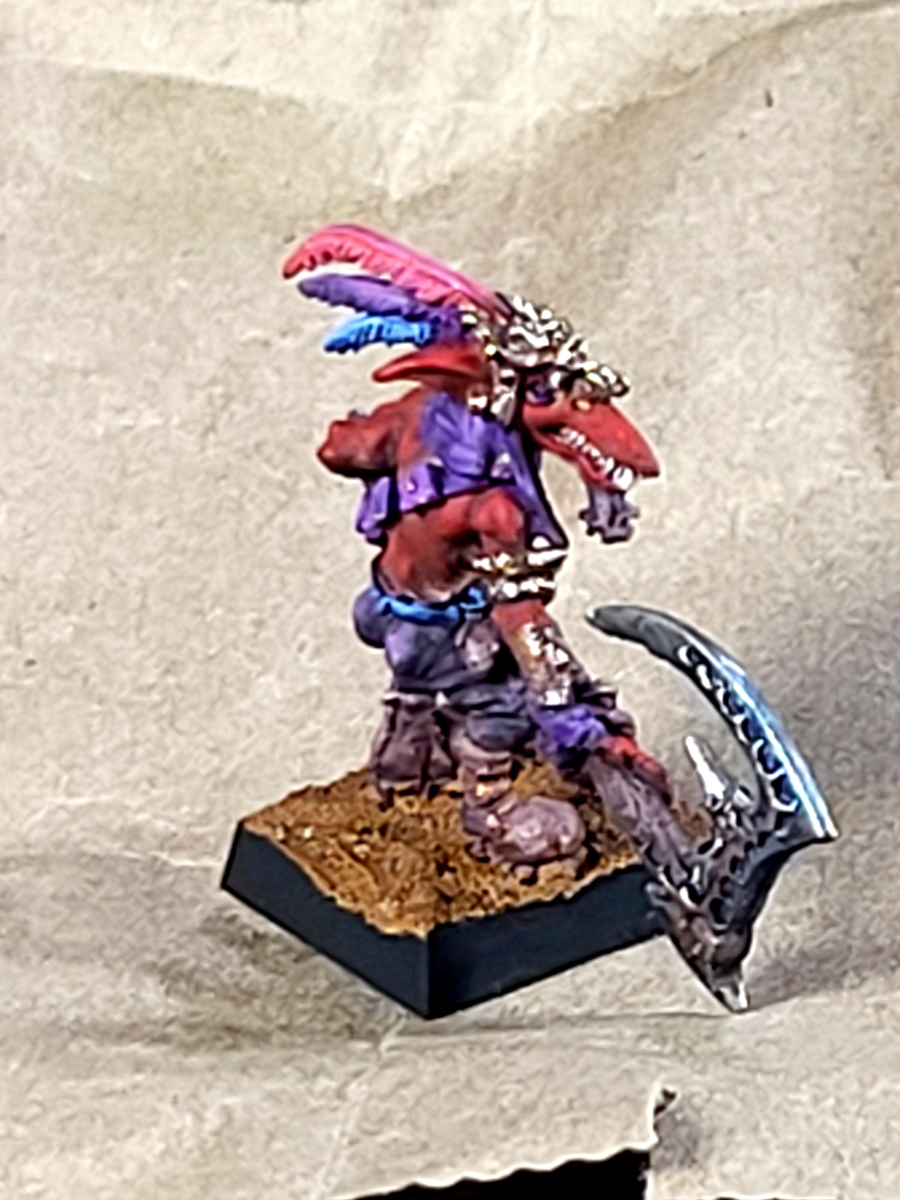 Big Axe, Champion, Dungeons And Dragons, Hobgoblin, Metal, Ral Partha, Warhammer Fantasy, Weird Guy