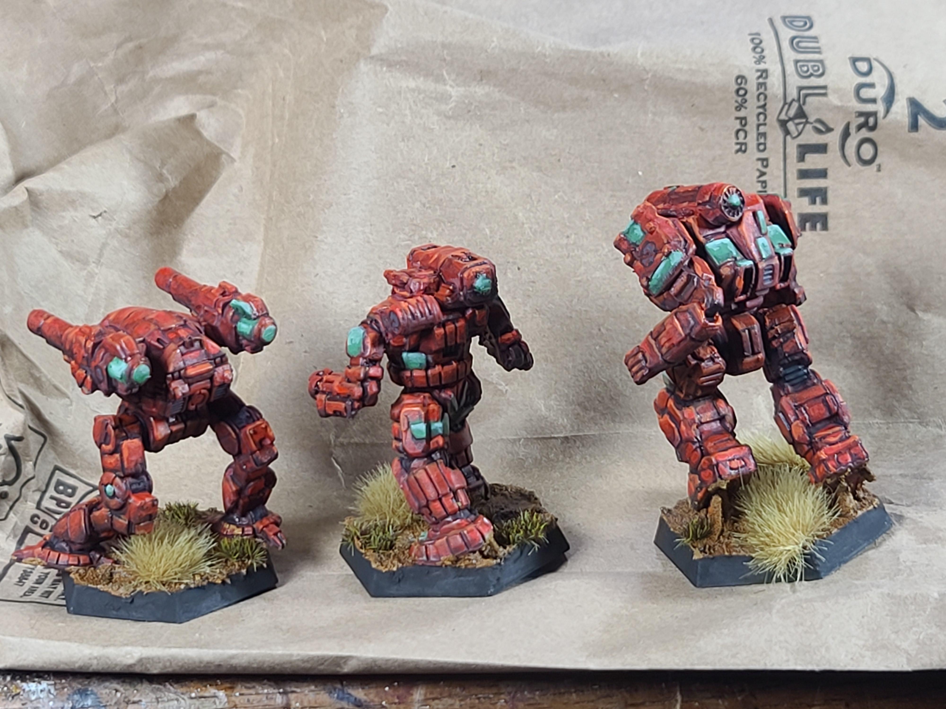 Battletech, Catalyst Game Labs, Catapult K2, Draconis Combine, Hunchback, Mech, Thunderbolt