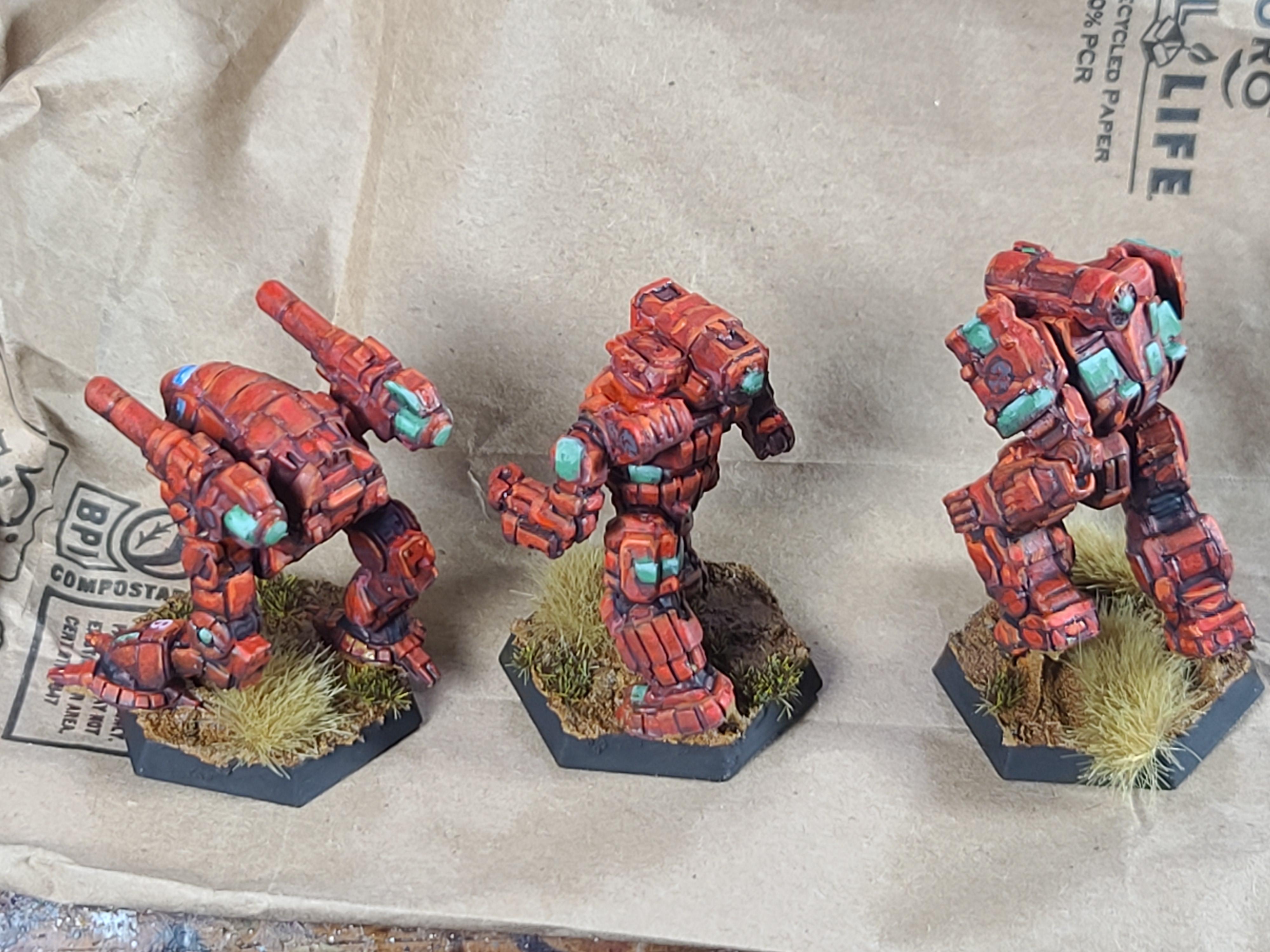 Battletech, Catalyst Game Labs, Catapult K2, Draconis Combine, Hunchback, Mech, Thunderbolt