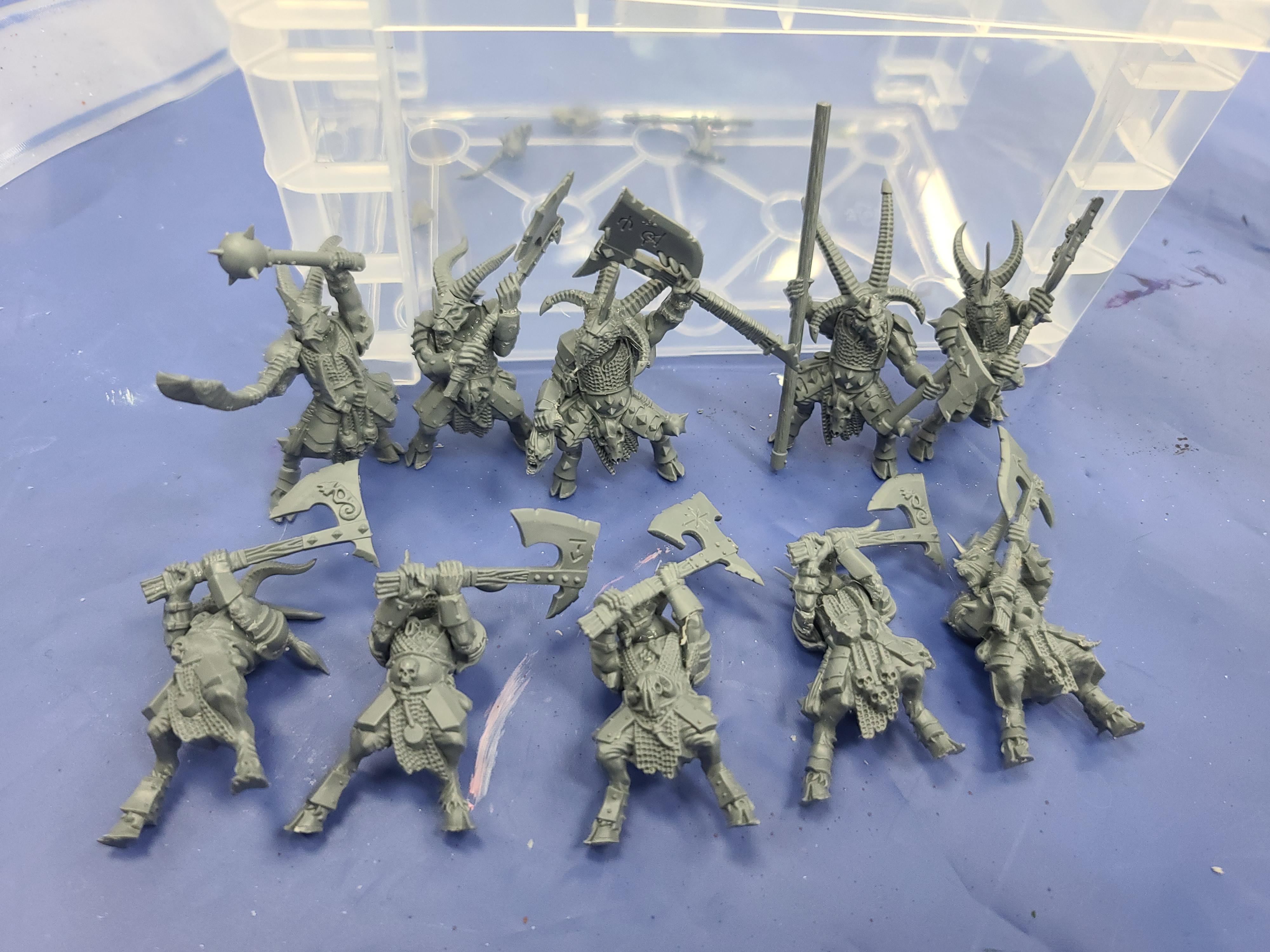 Beastmen, Bestigor, Games Workshop, The Old World