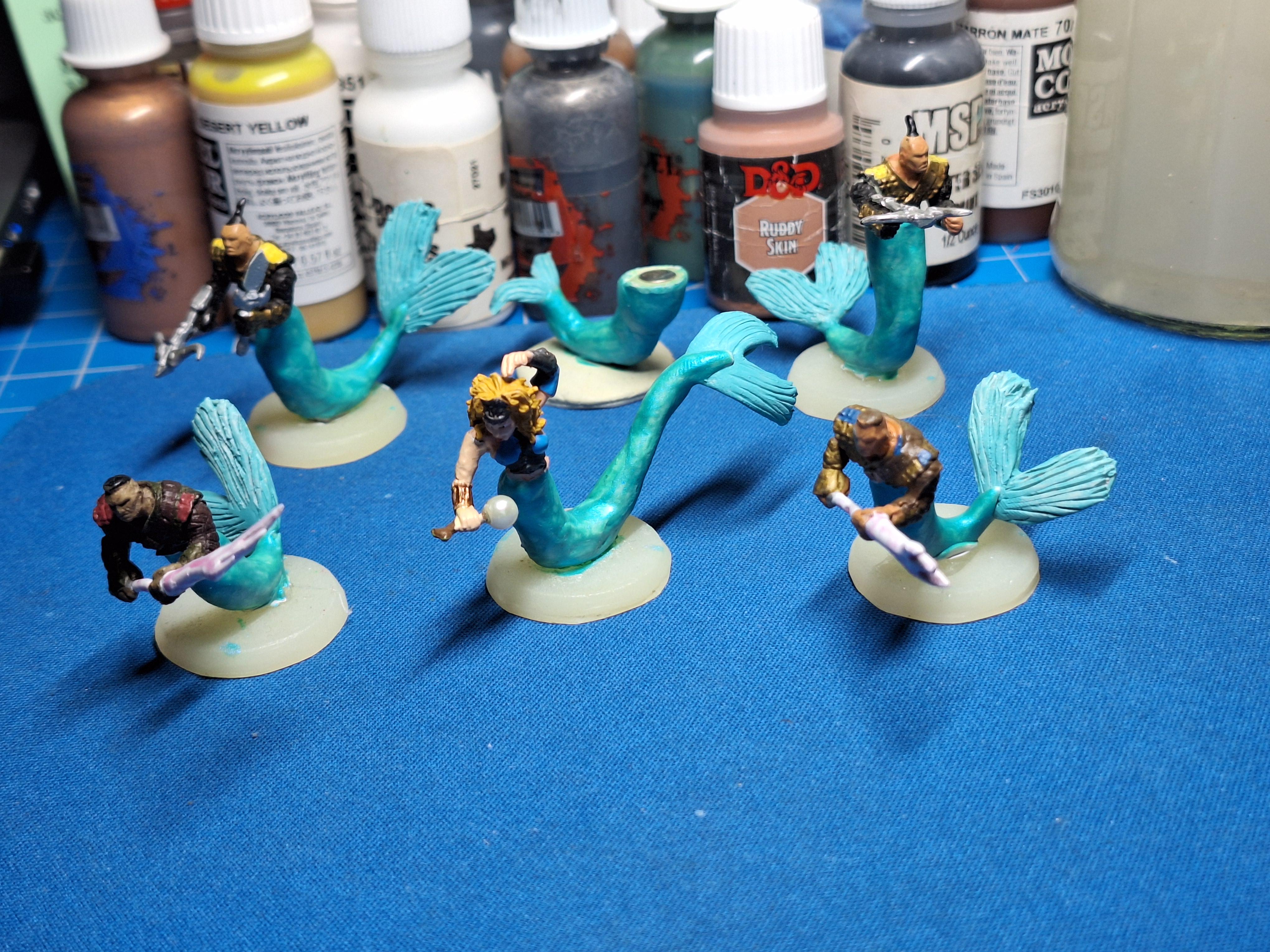 Dragon, Dungeons, Dungeons And Dragons, Merfolk, Monster