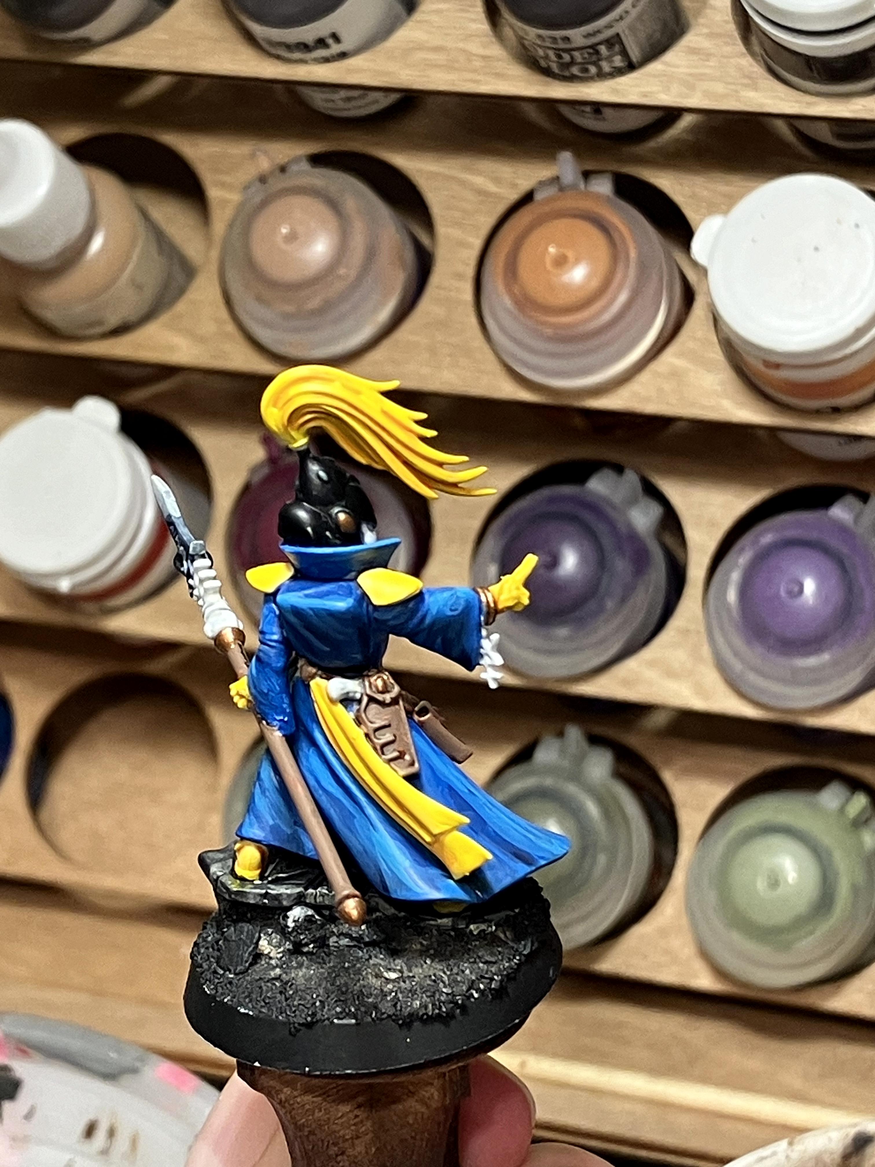 Aeldari, Eldar, Farseer, Iyanden, Speedpaint, Warlock, Work In Progress