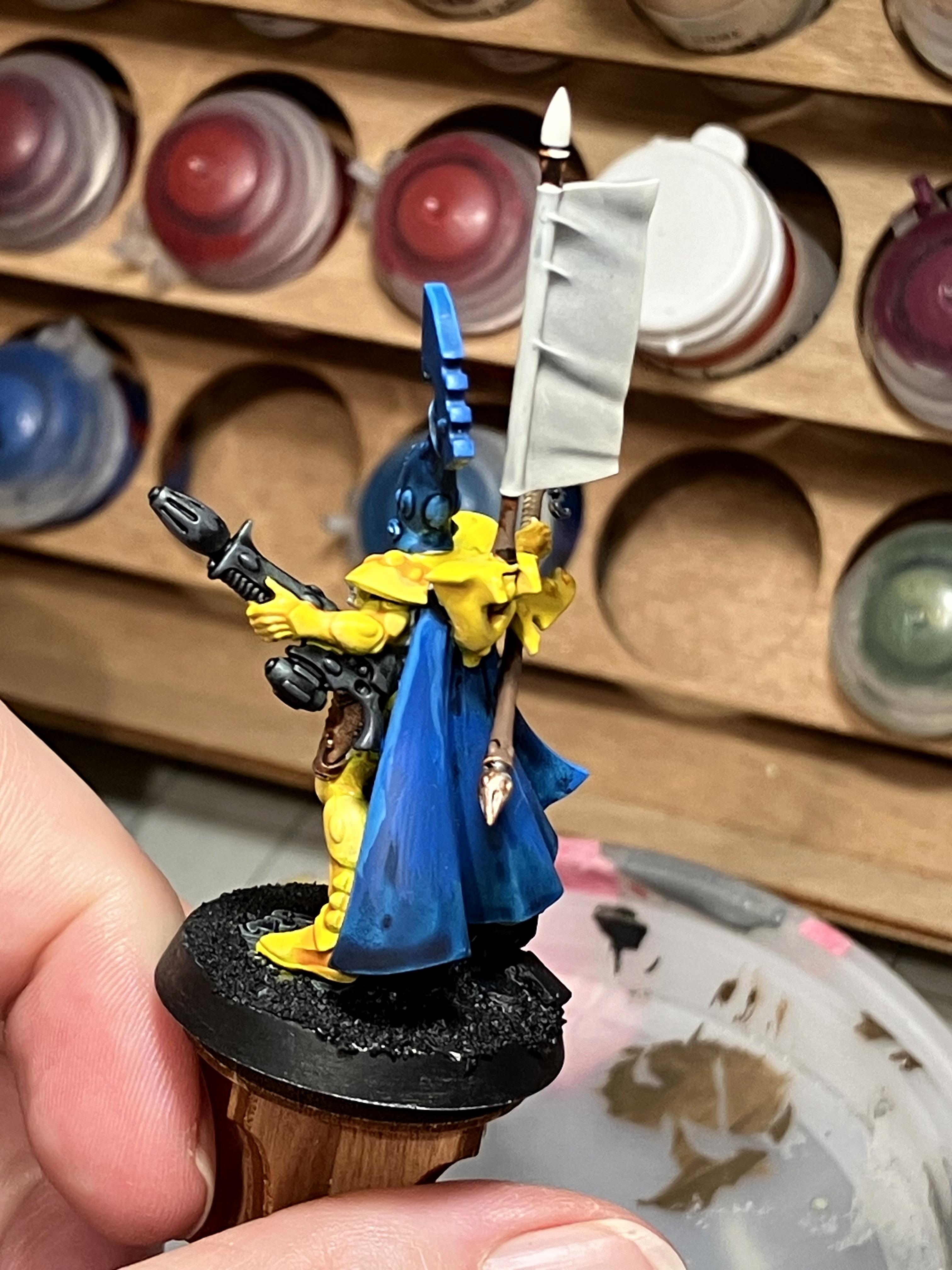 Aeldari, Eldar, Farseer, Iyanden, Speedpaint, Warlock, Work In Progress