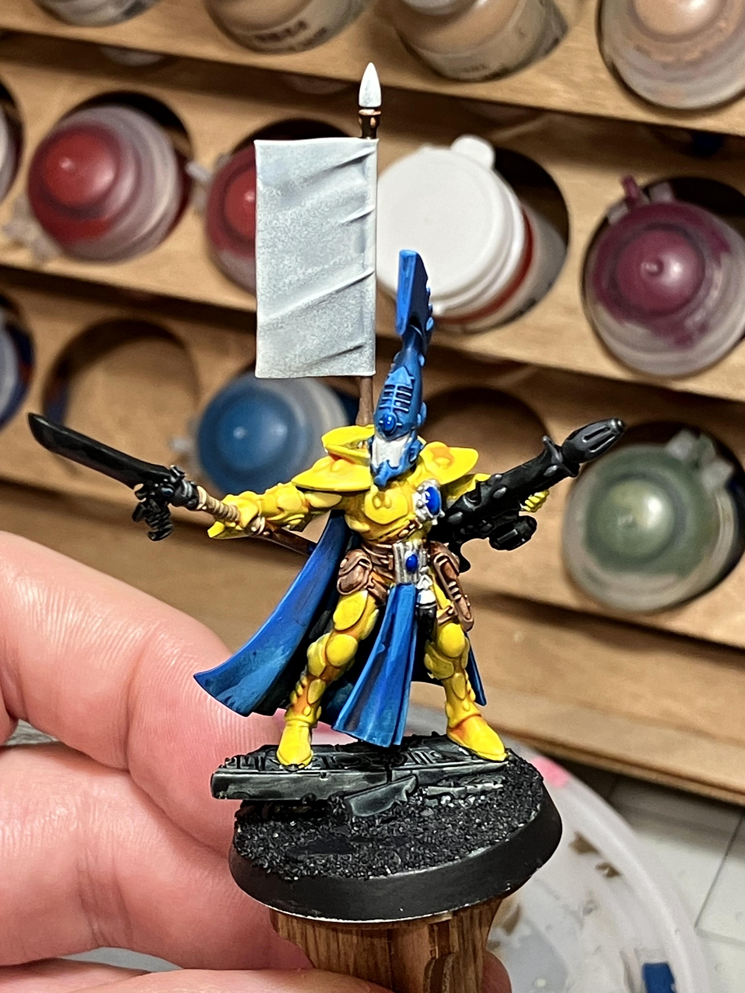 Aeldari, Eldar, Farseer, Iyanden, Speedpaint, Warlock, Work In Progress