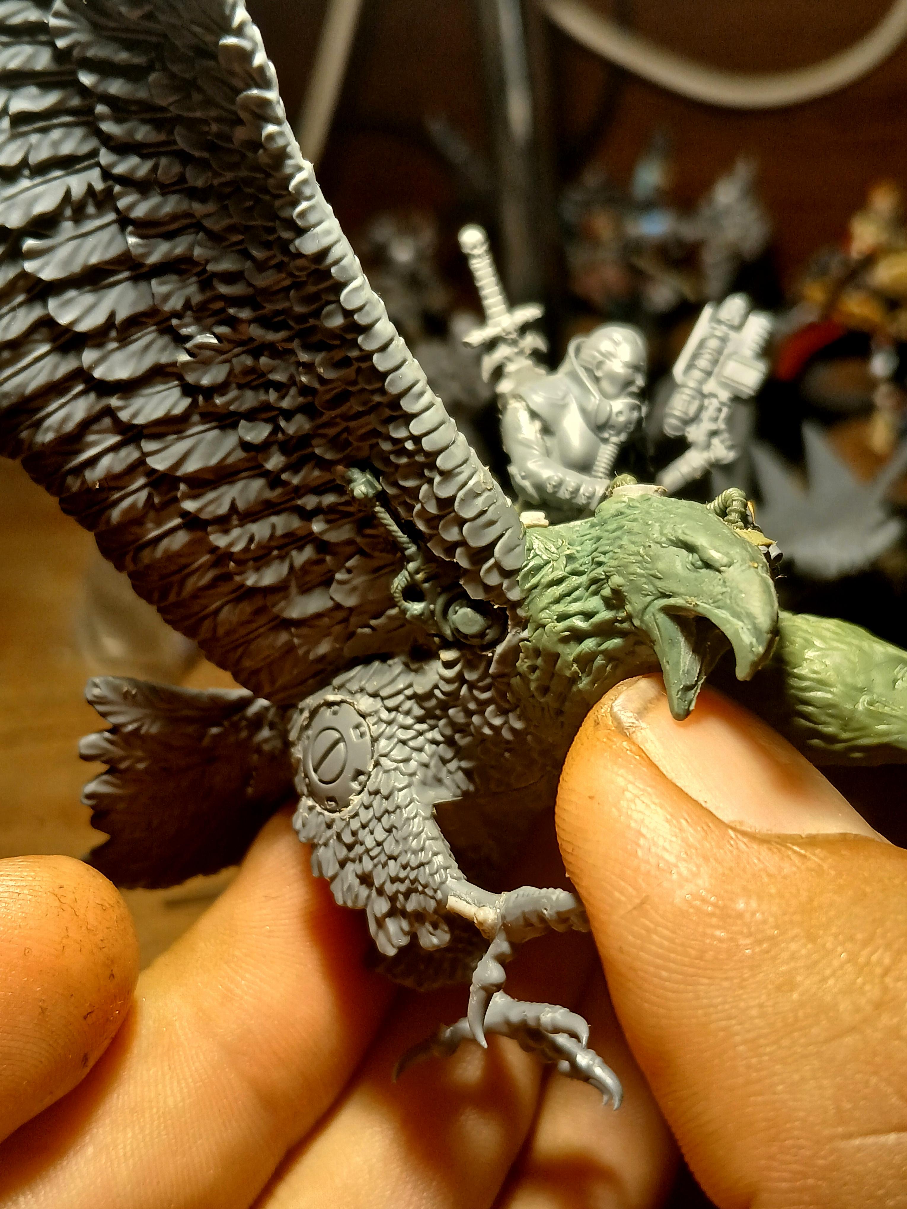 Aquila, Conversion, Eagle, Great Eagle, Inquisitor, Kitbash, Warhammer 40,000