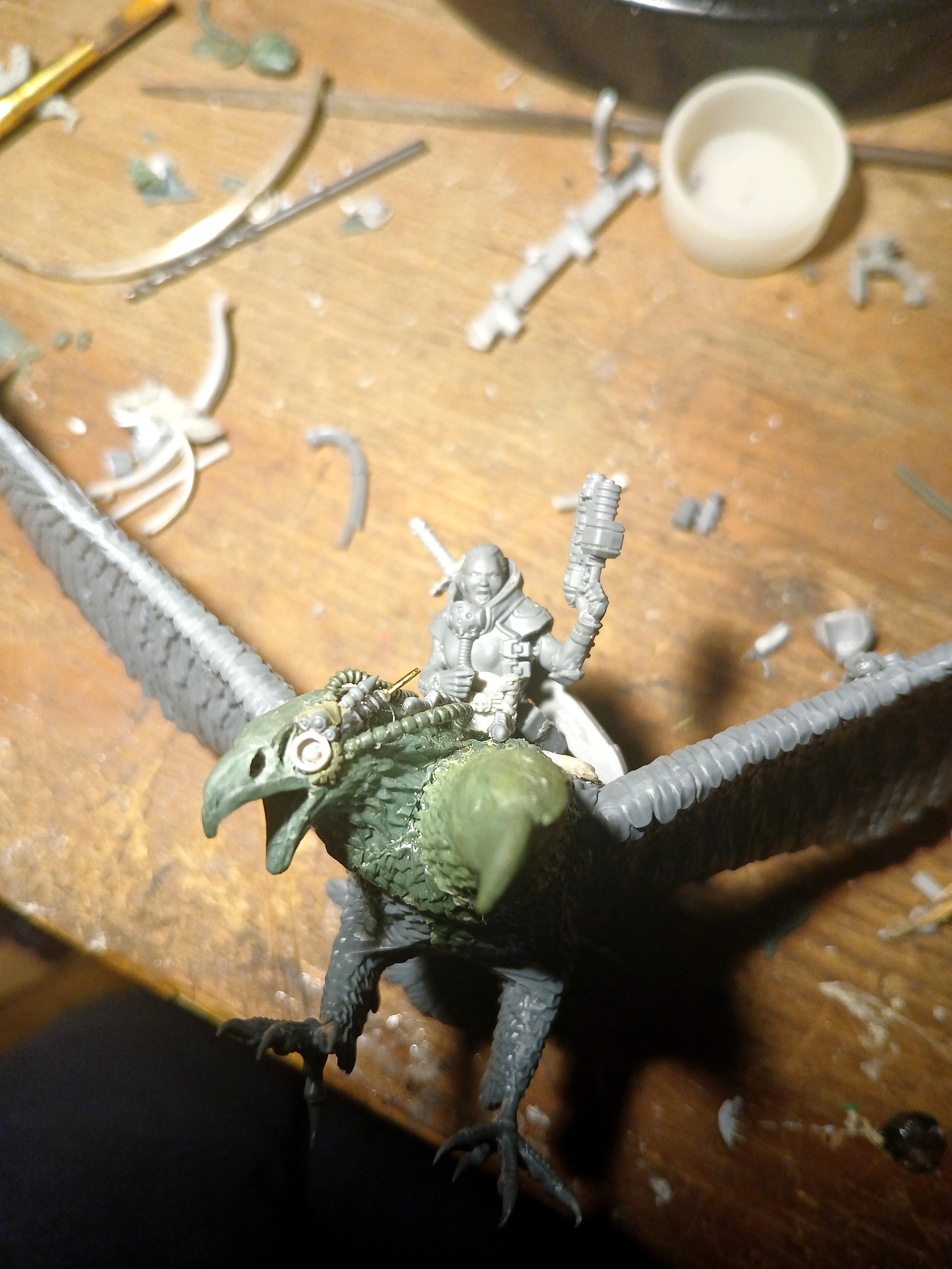 Aquila, Conversion, Eagle, Great Eagle, Inquisitor, Kitbash, Warhammer 40,000