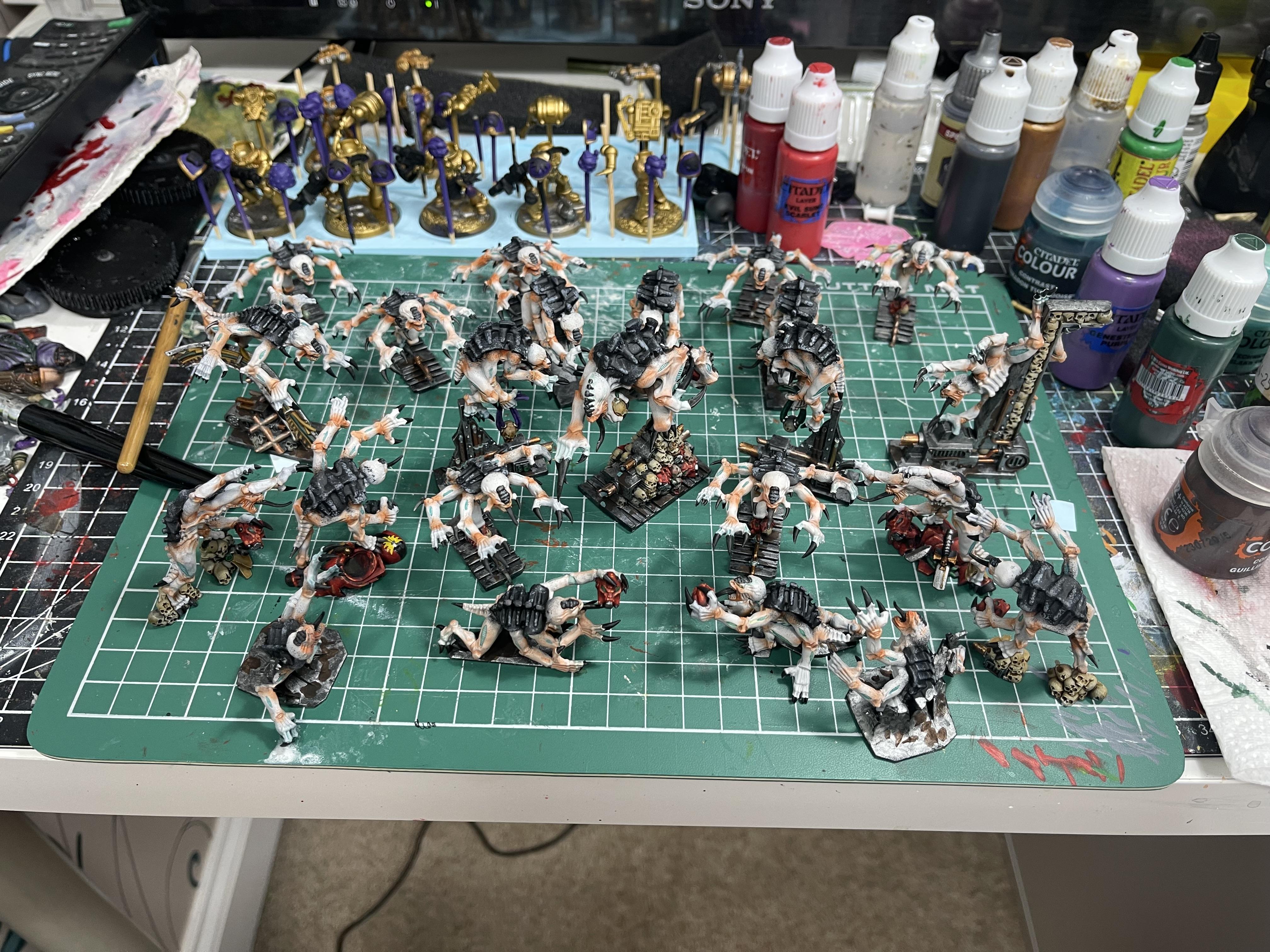 Genestealer, Space Hulk, Warhammer 40,000, Work In Progress