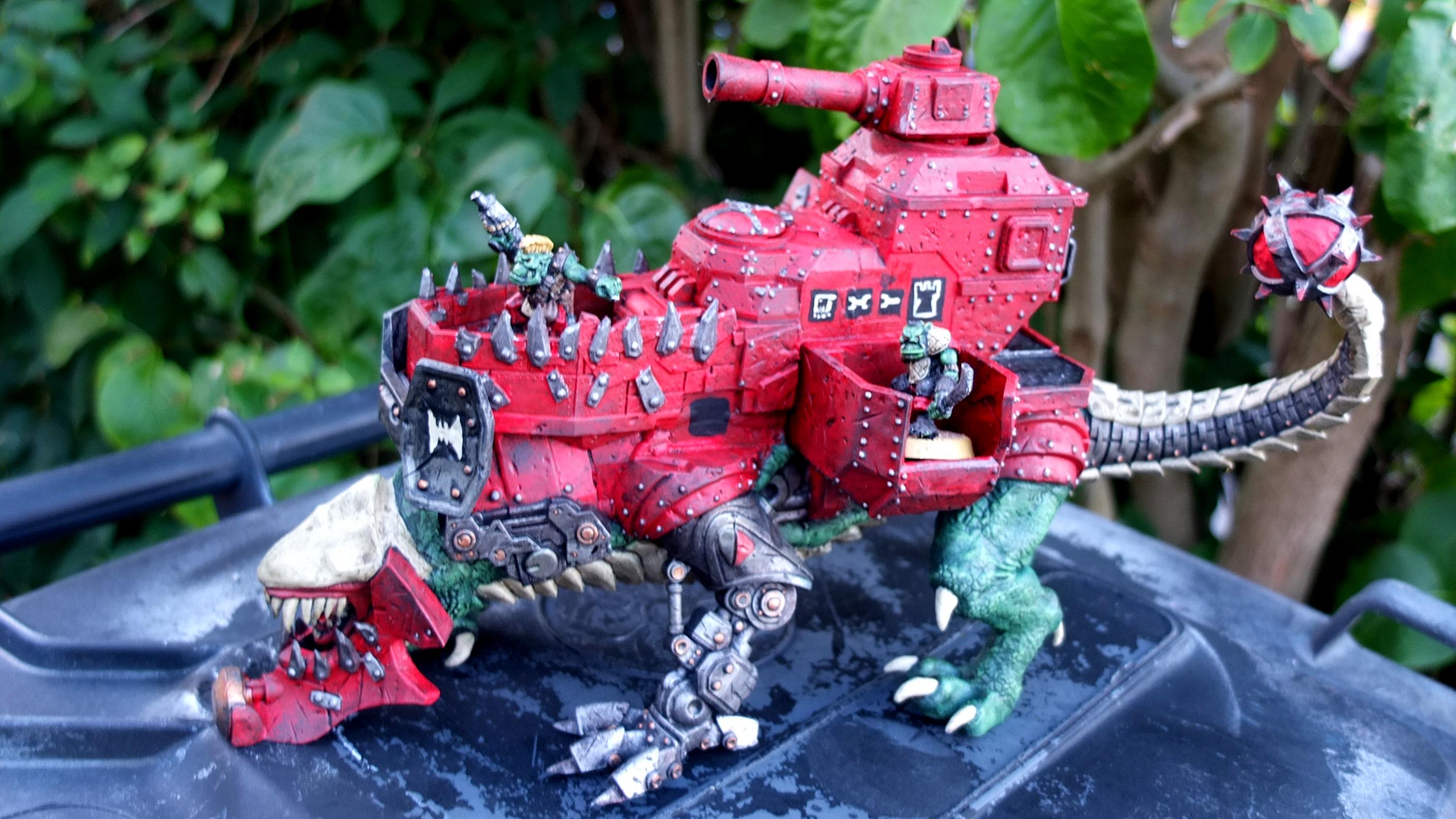 Howdah, Orks, Run Rolla, Squiggoth, Station Forge