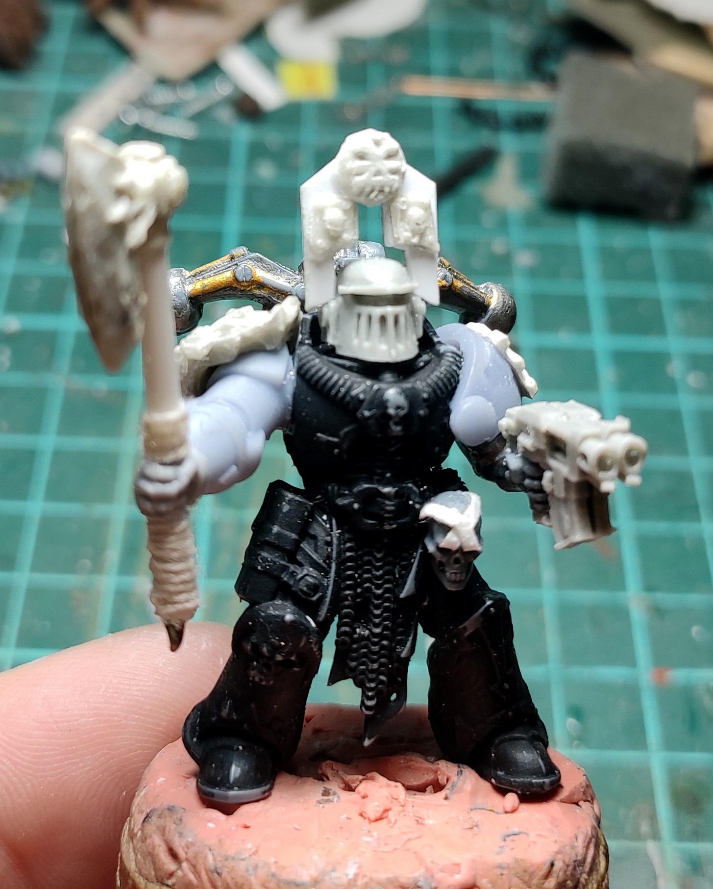 Axe, Berserk, Berserkers, Berzerk, Berzerker, Blood For The Blood God, Casting, Chaos, Chaos Space Marines, Conversion, Heresy, Heretic Astartes, Infantry, Khorne, Kitbash, Putty, Rebuild, Skulls For Skull Throne, Traitor Legions, Trophy, Warhammer 40,000, Work In Progress, World Eaters