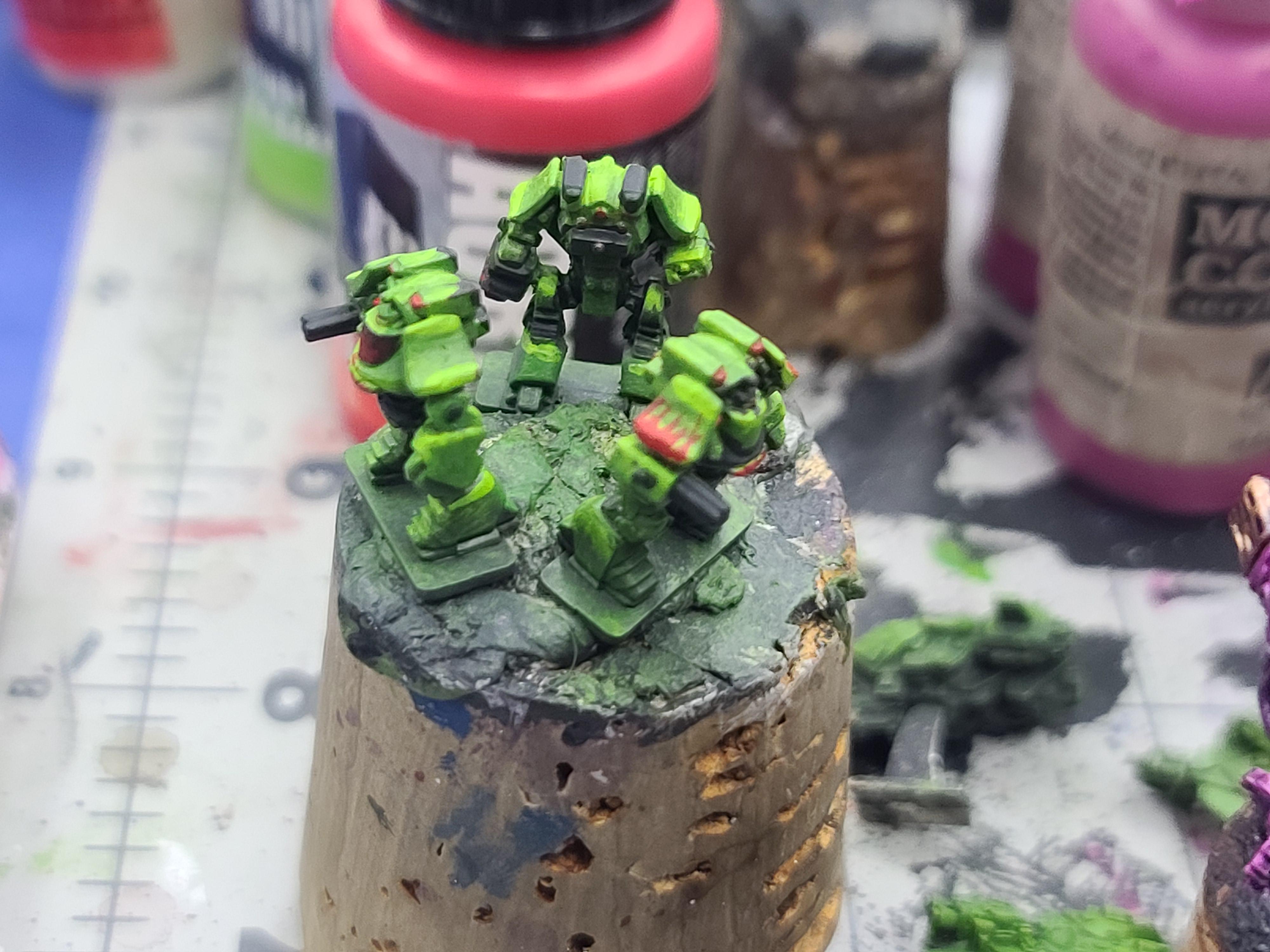 6mm, Dreadnaut, Dreadnought, Epic, Games Workshop, Plastic, Salamanders, Space Marines
