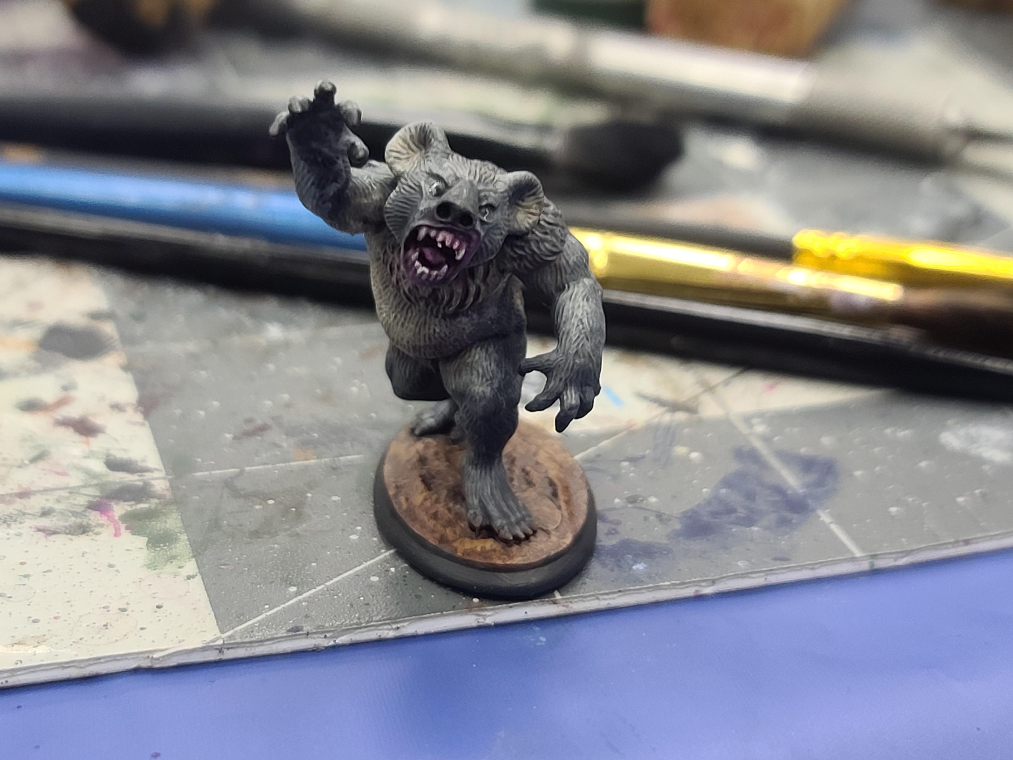 Drop Bear, Dungeons And Dragons, Furry, Jason Wiebe, Koala Man, Monster, Reaper Miniatures