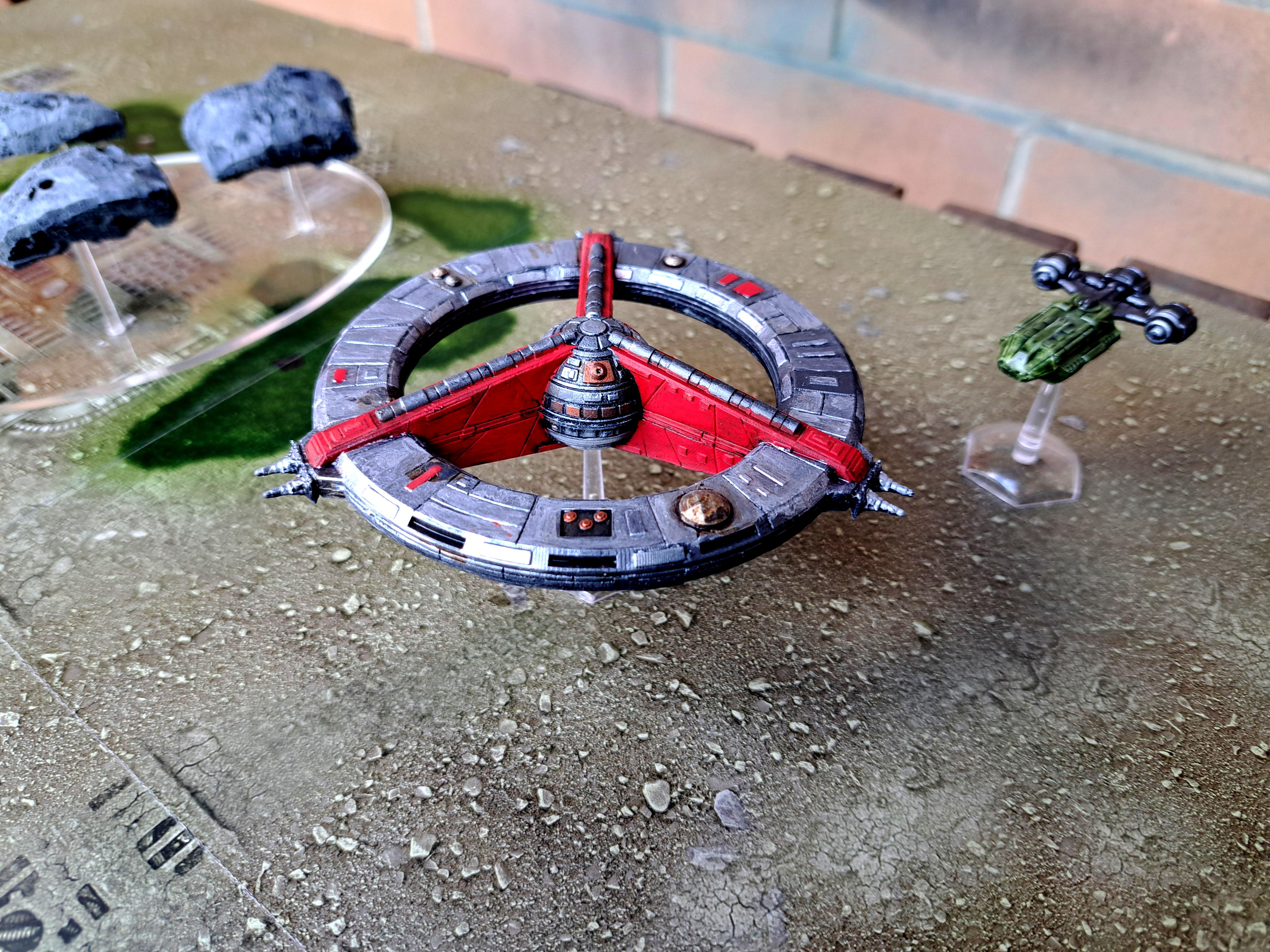 Brigade Models, Dfc, Dropfleet, Dropfleet Commander, Fleet Scale, Orthrus Station, Space, Space Station, Spaceships, Starbase, Station