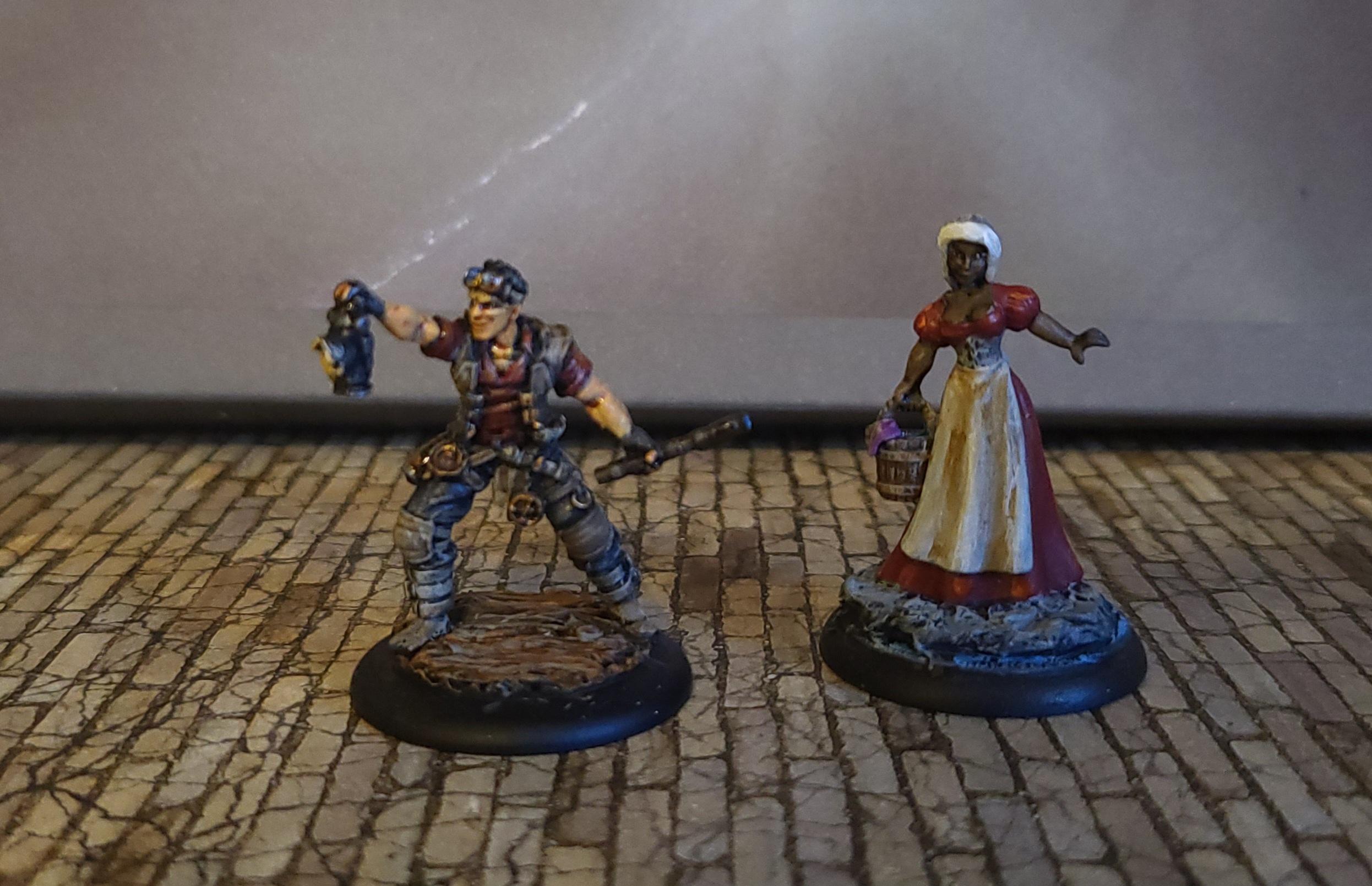 Guild, Guildball, Mariner and Wench