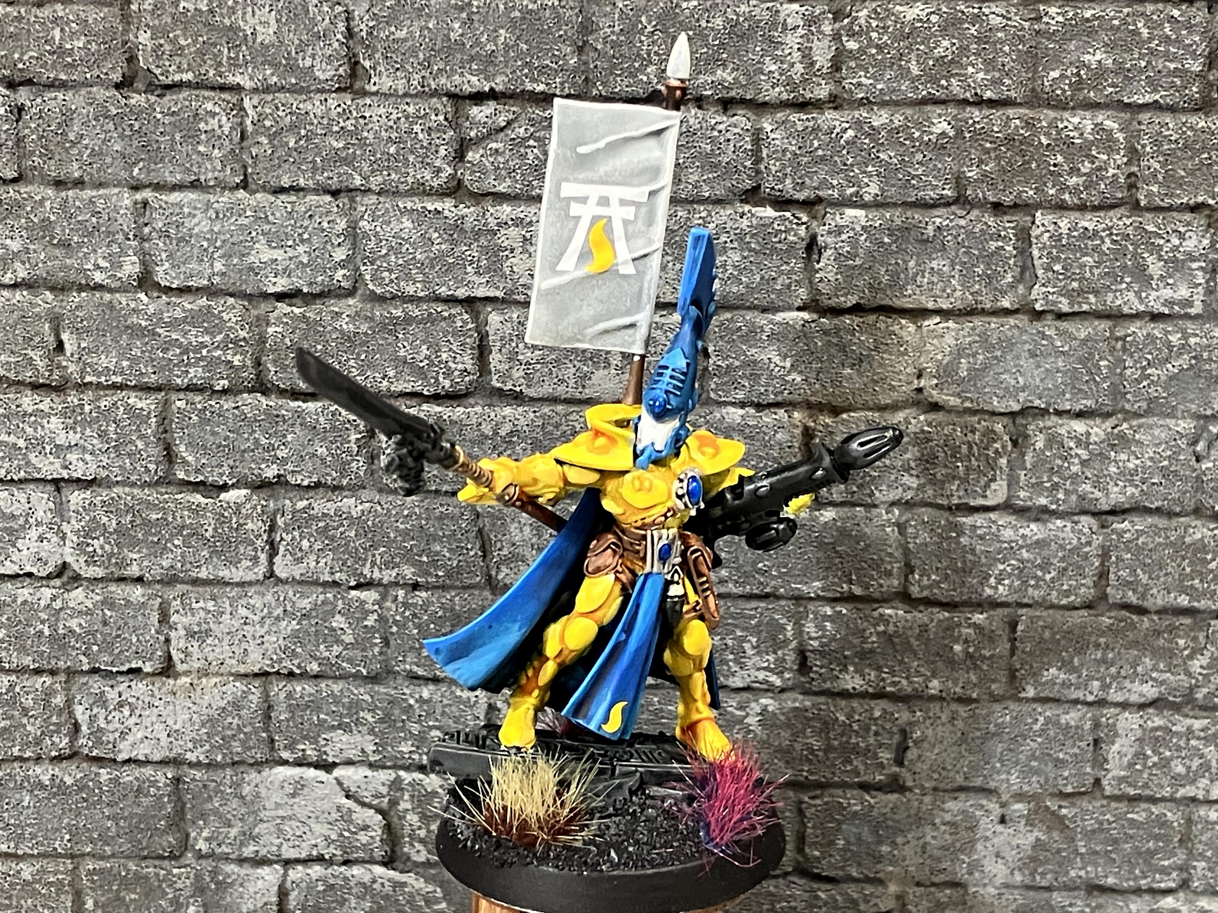 Aeldari, Eldar, Farseer, Iyanden, Speedpaint, Warlock, Work In Progress, Wraithknight