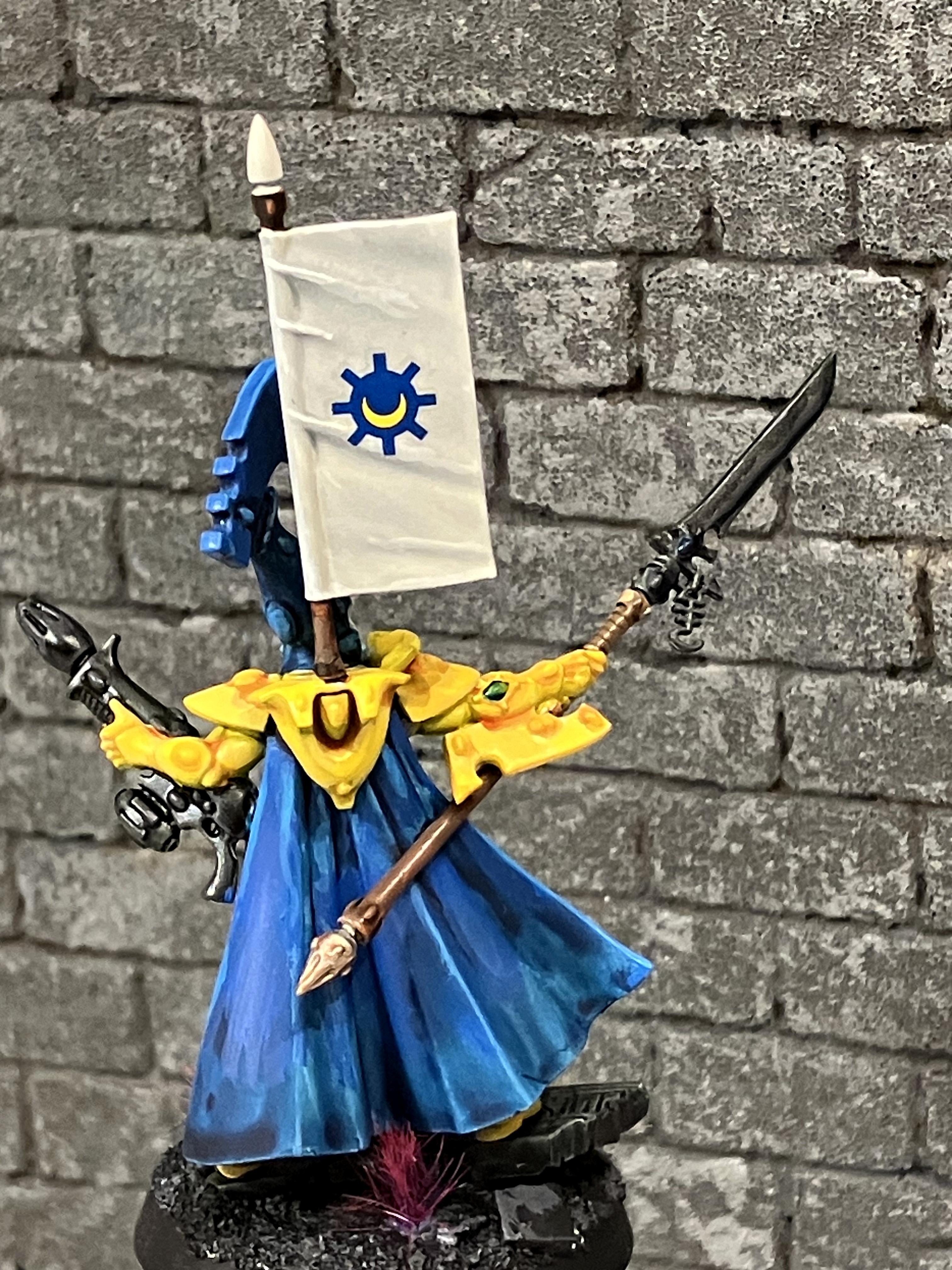Aeldari, Eldar, Farseer, Iyanden, Speedpaint, Warlock, Work In Progress, Wraithknight