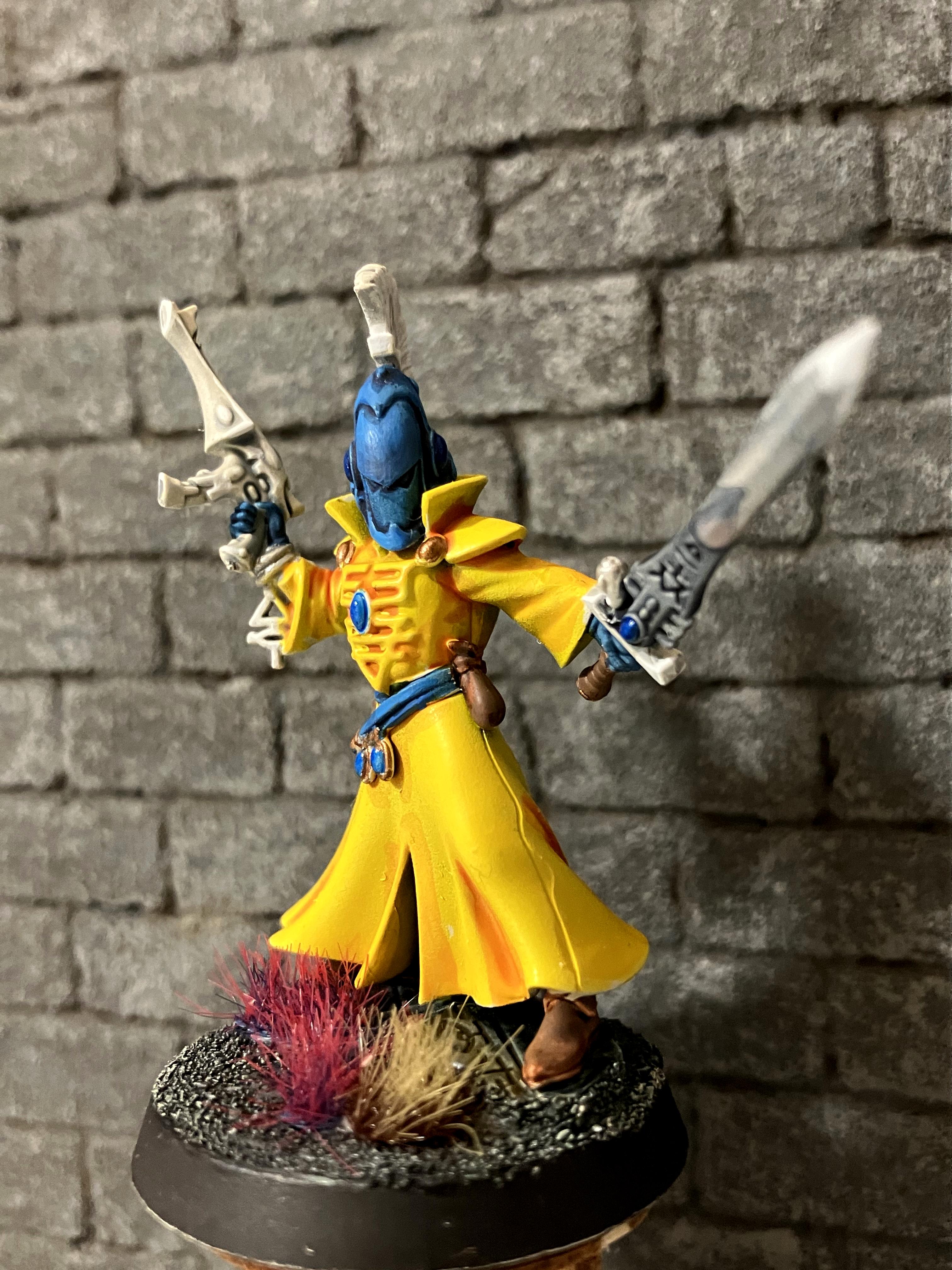 Aeldari, Eldar, Farseer, Iyanden, Speedpaint, Warlock, Work In Progress, Wraithknight
