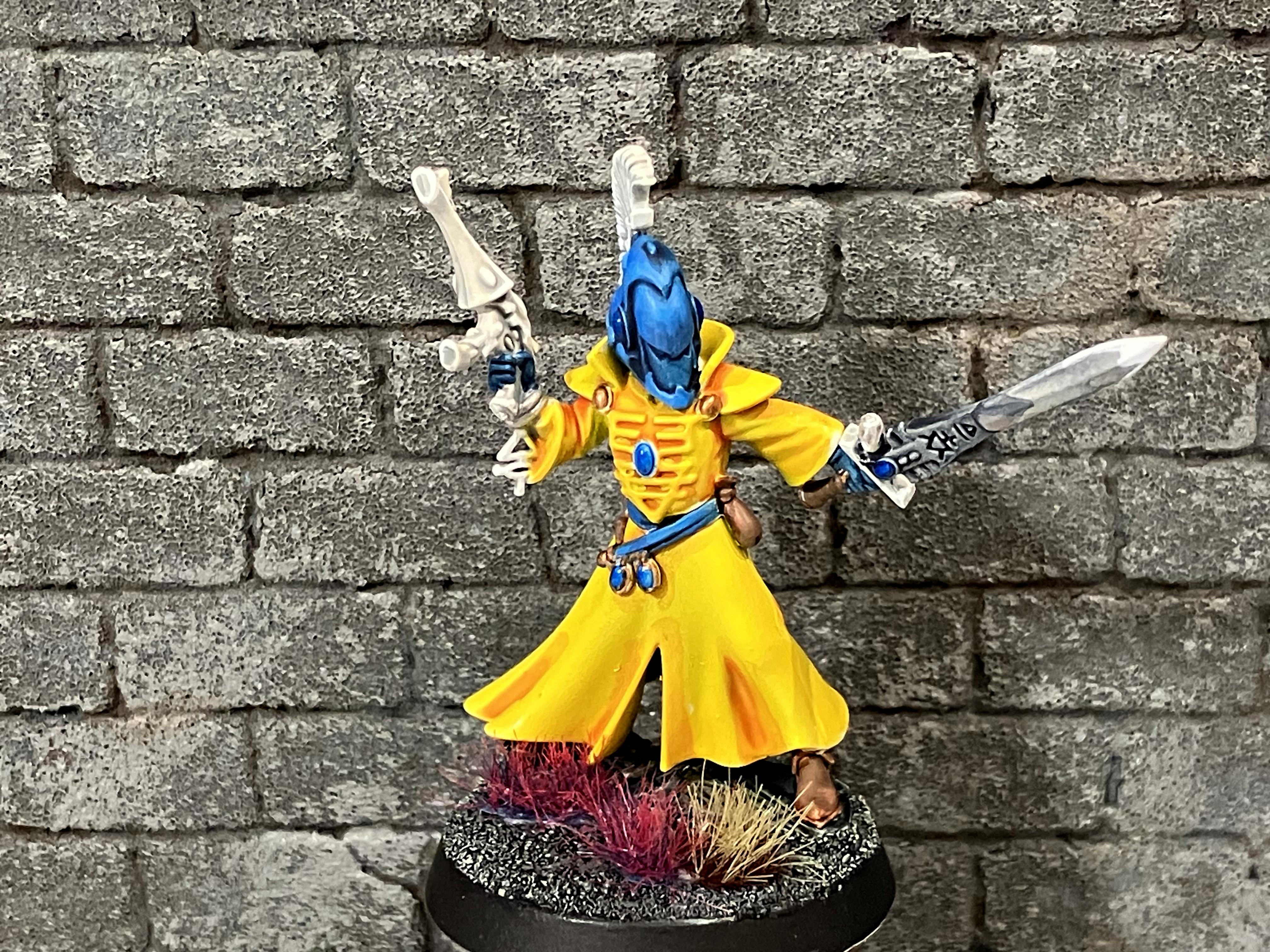 Aeldari, Eldar, Farseer, Iyanden, Speedpaint, Warlock, Work In Progress, Wraithknight