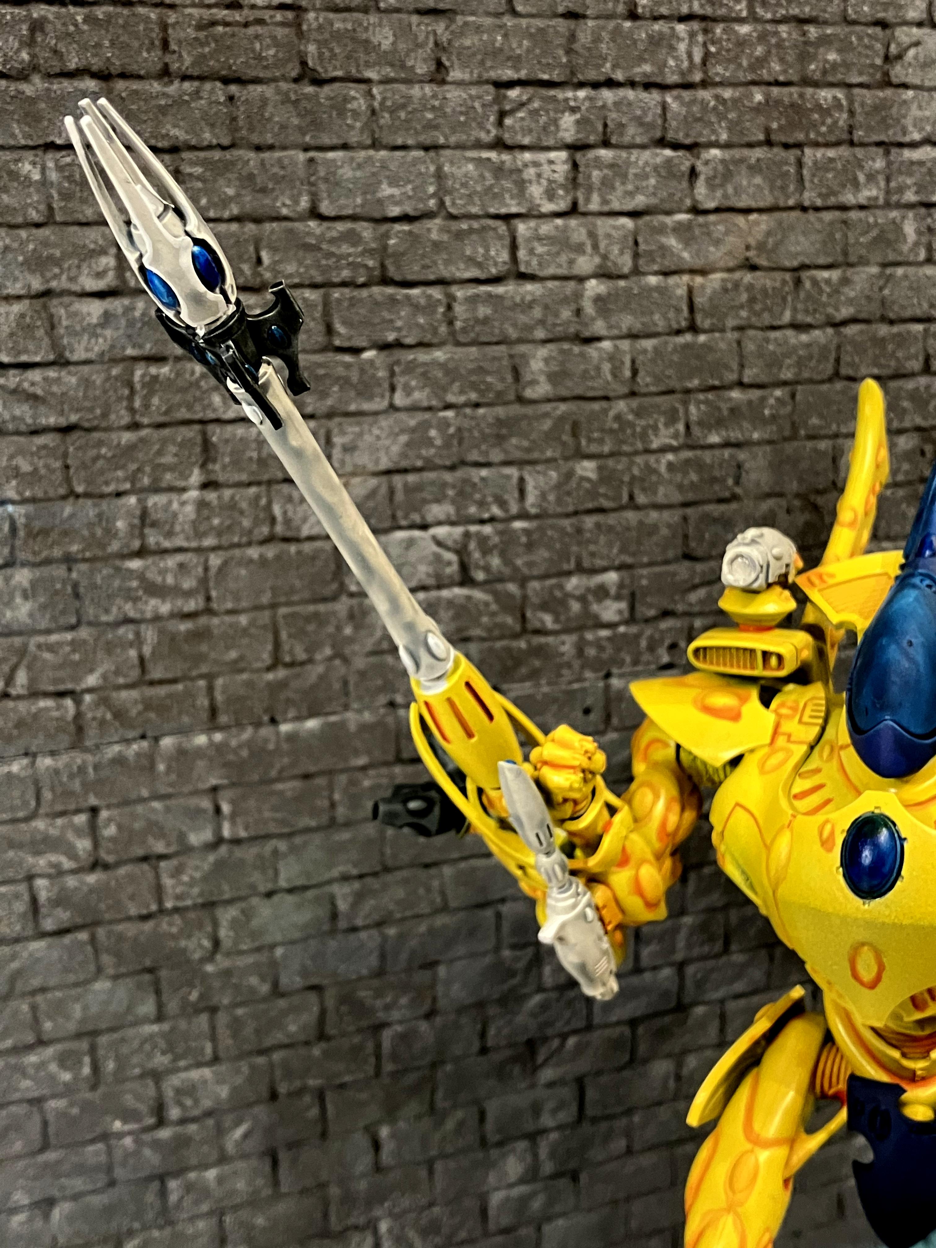 Aeldari, Eldar, Farseer, Iyanden, Speedpaint, Warlock, Work In Progress, Wraithknight