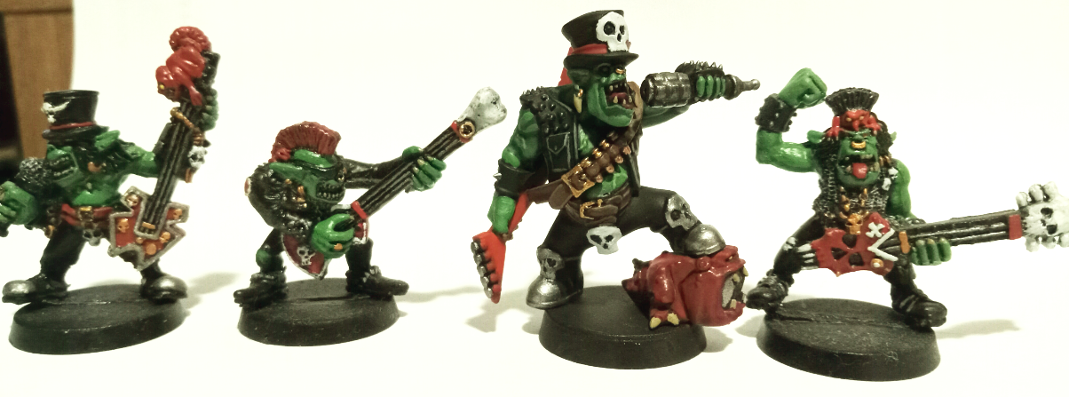 Classic, Goff, Goff Rokker, Goffs, Greenskins, Orks, Out Of Production, Retro, Rokker, Warhammer 40,000