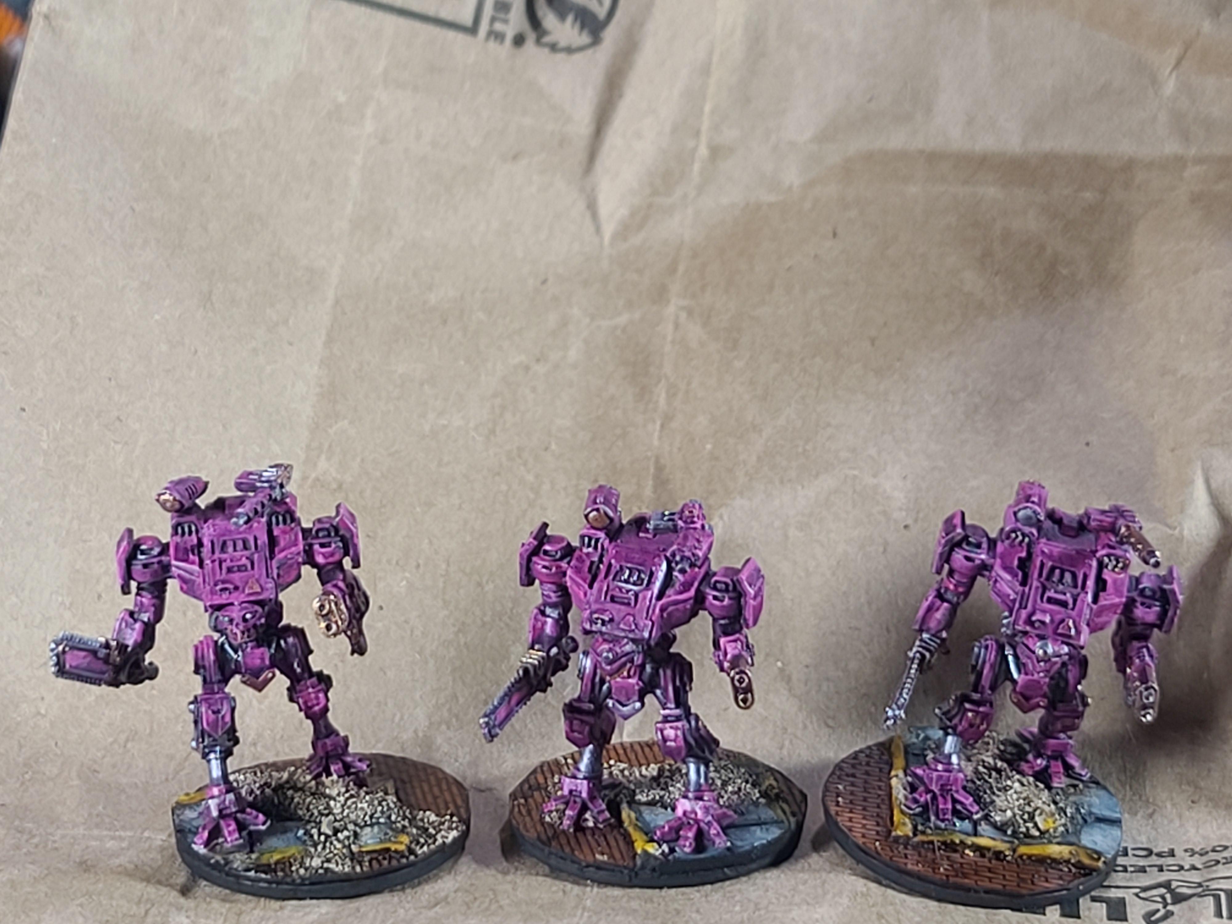 6mm, Adeptus Titanicus, Armiger, Knights, Vanguard Miniatures