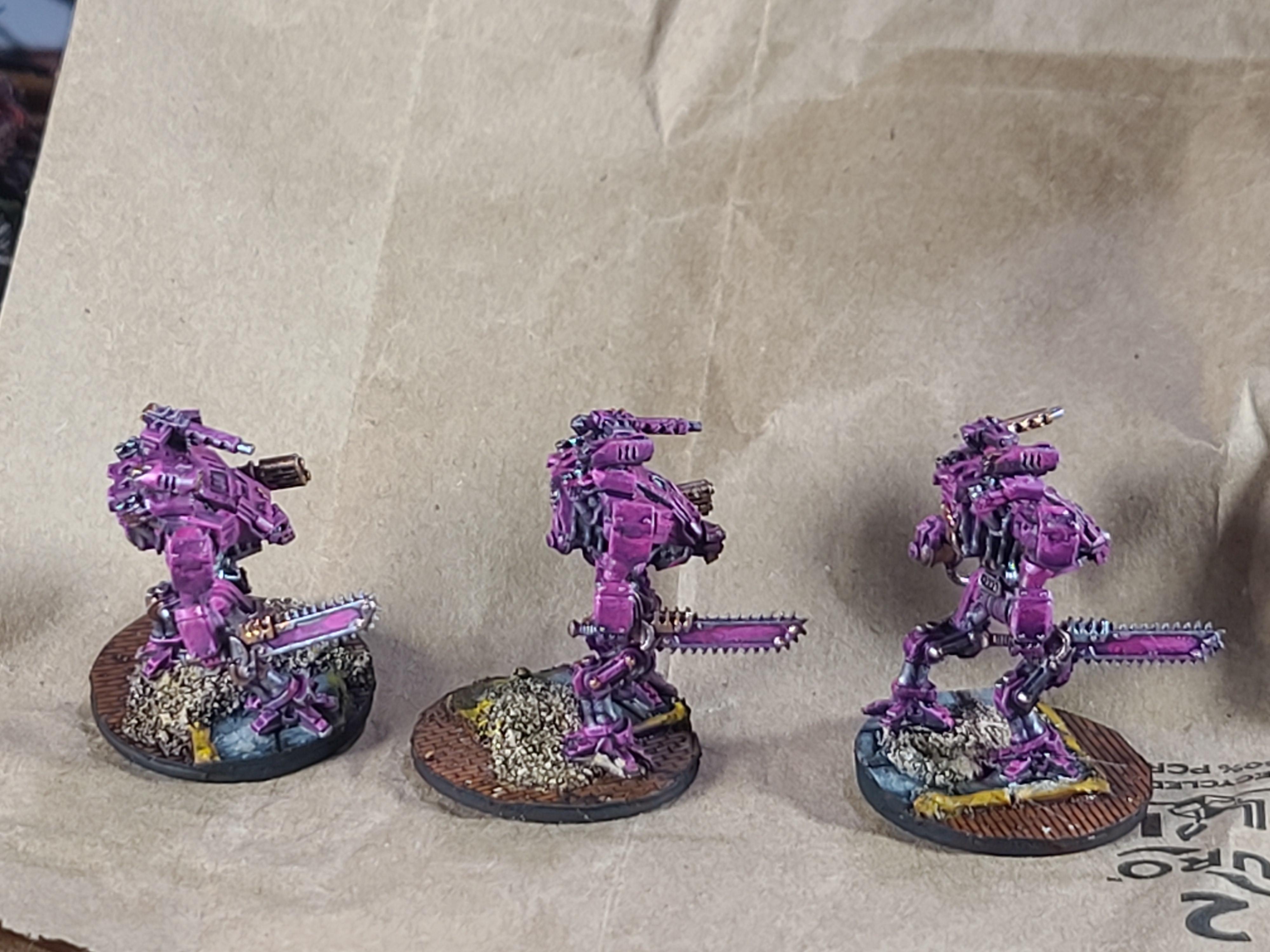 6mm, Adeptus Titanicus, Armiger, Knights, Vanguard Miniatures