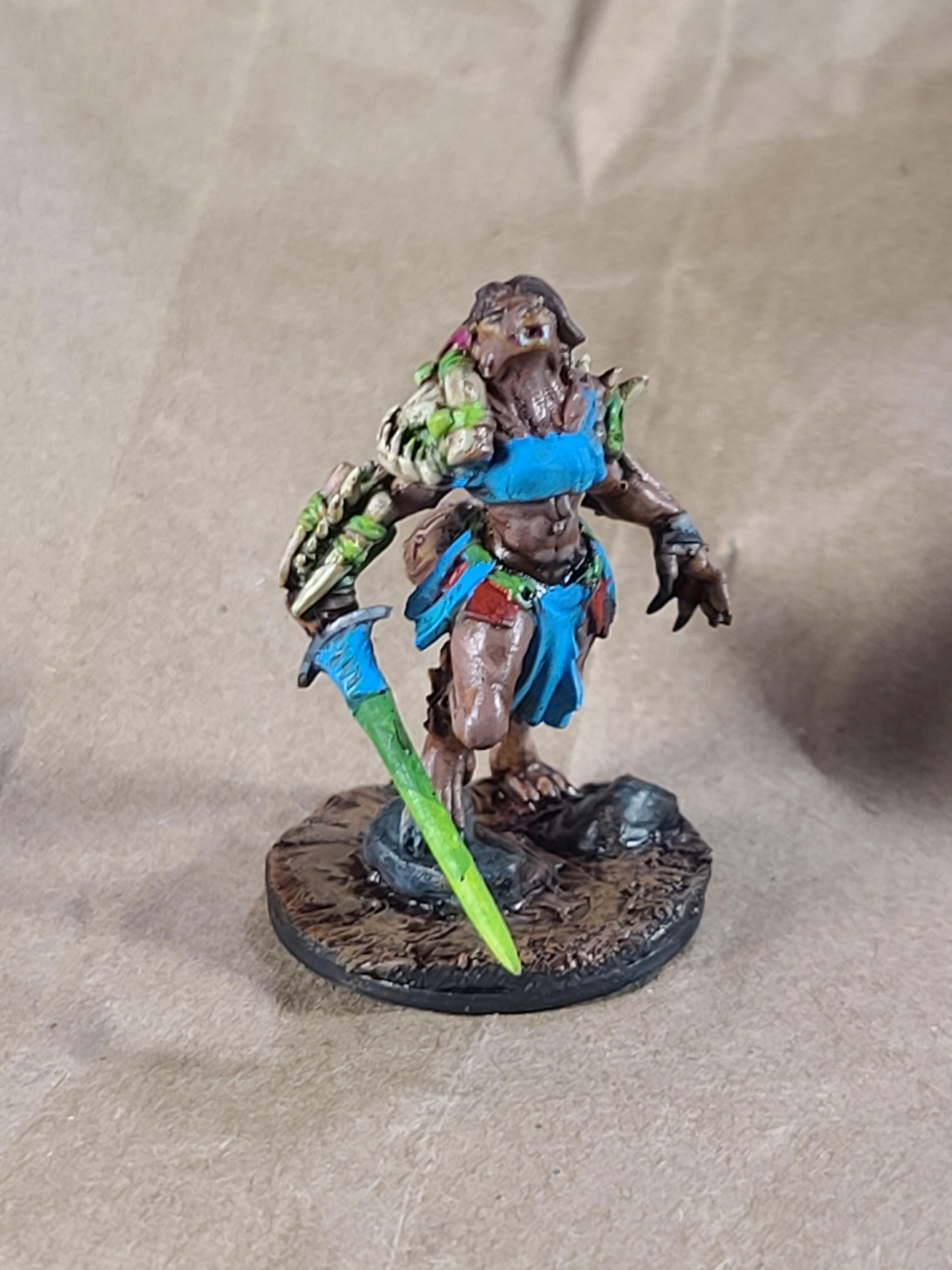 Barbarian, Dungeons And Dragons, Spellforged Creations, Velrock, Warhammer Fantasy, Were, Werewolf