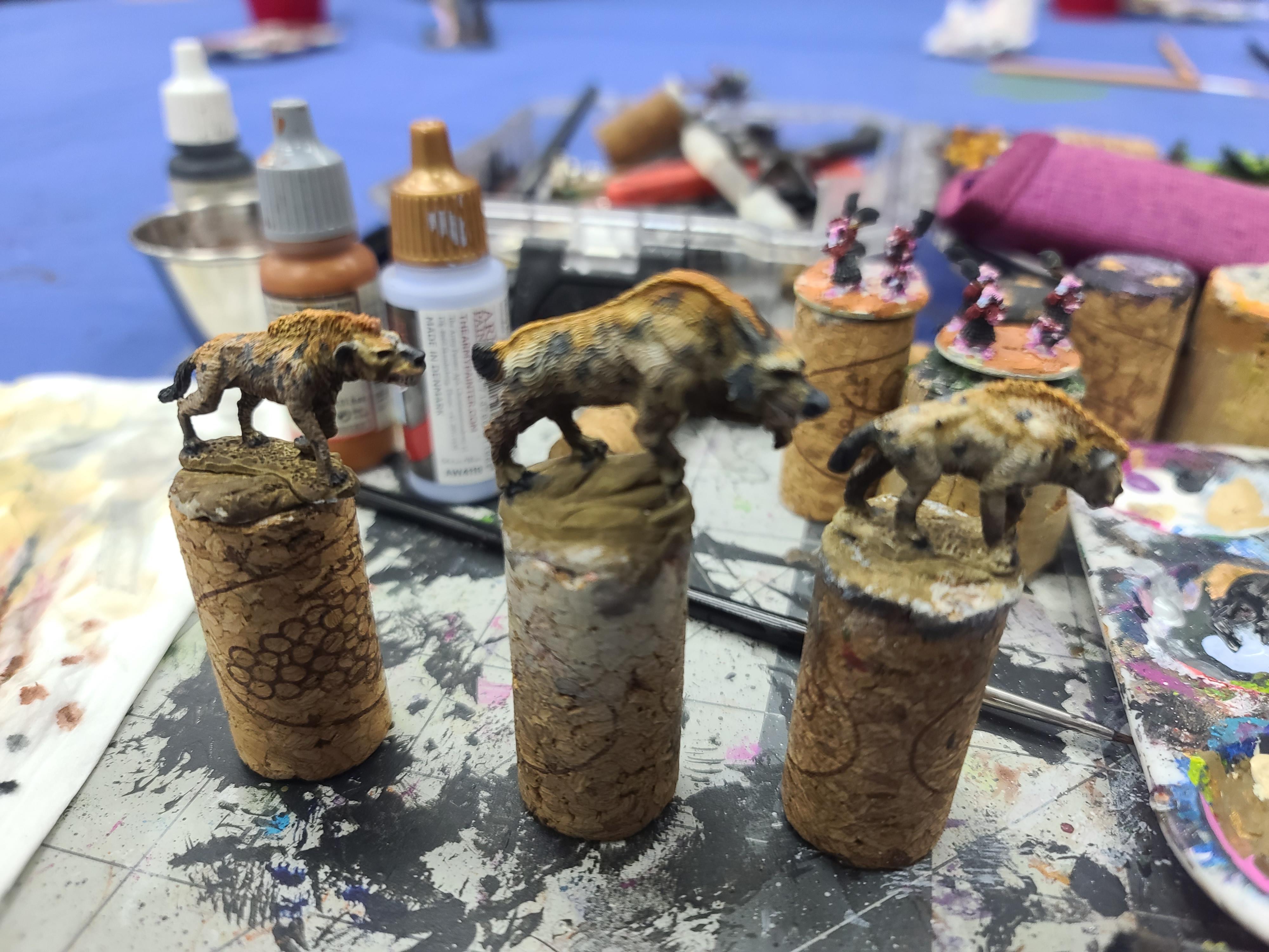 Animal, Hyena, Metal, Reaper Miniatures