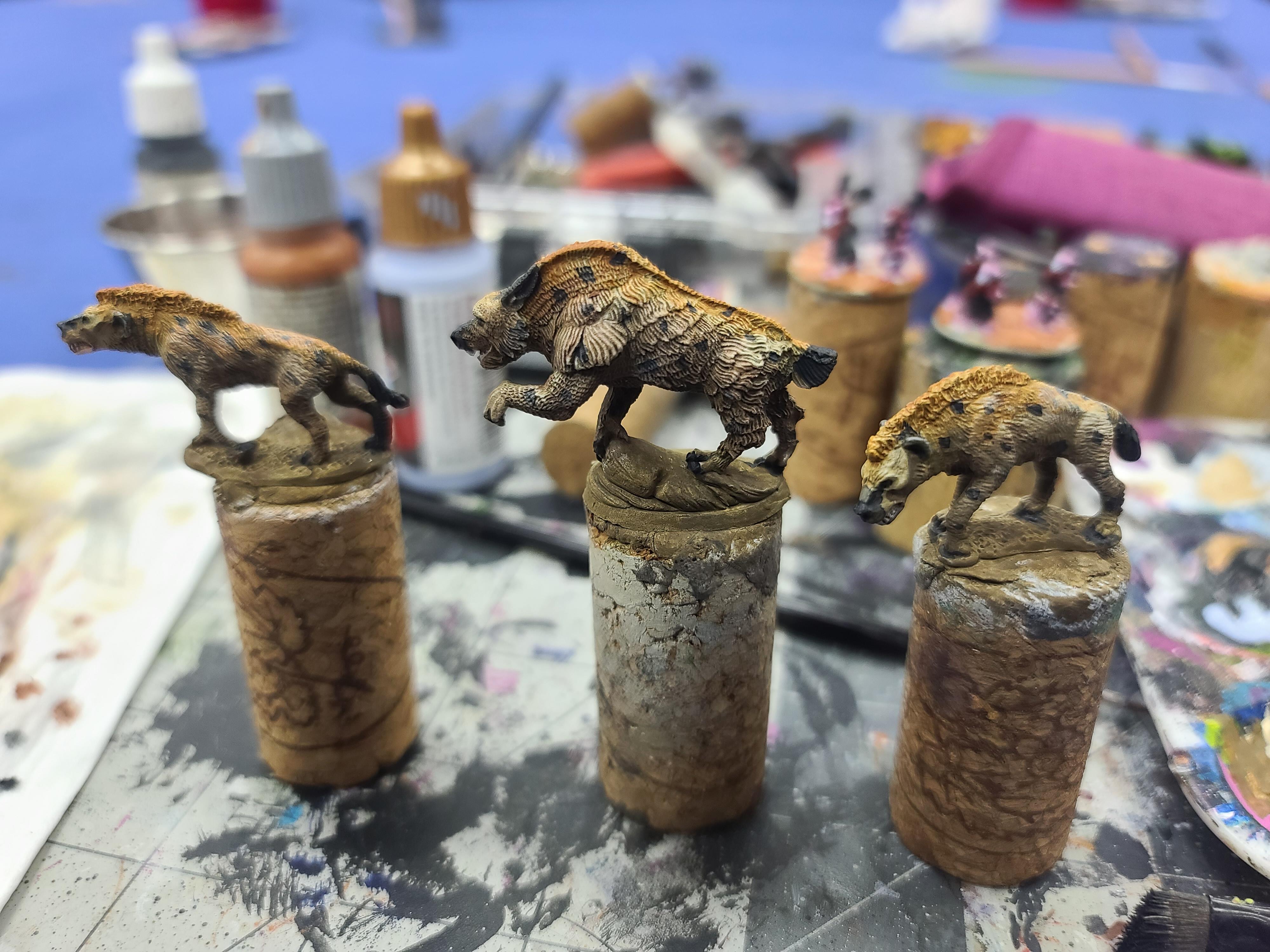 Animal, Hyena, Metal, Reaper Miniatures