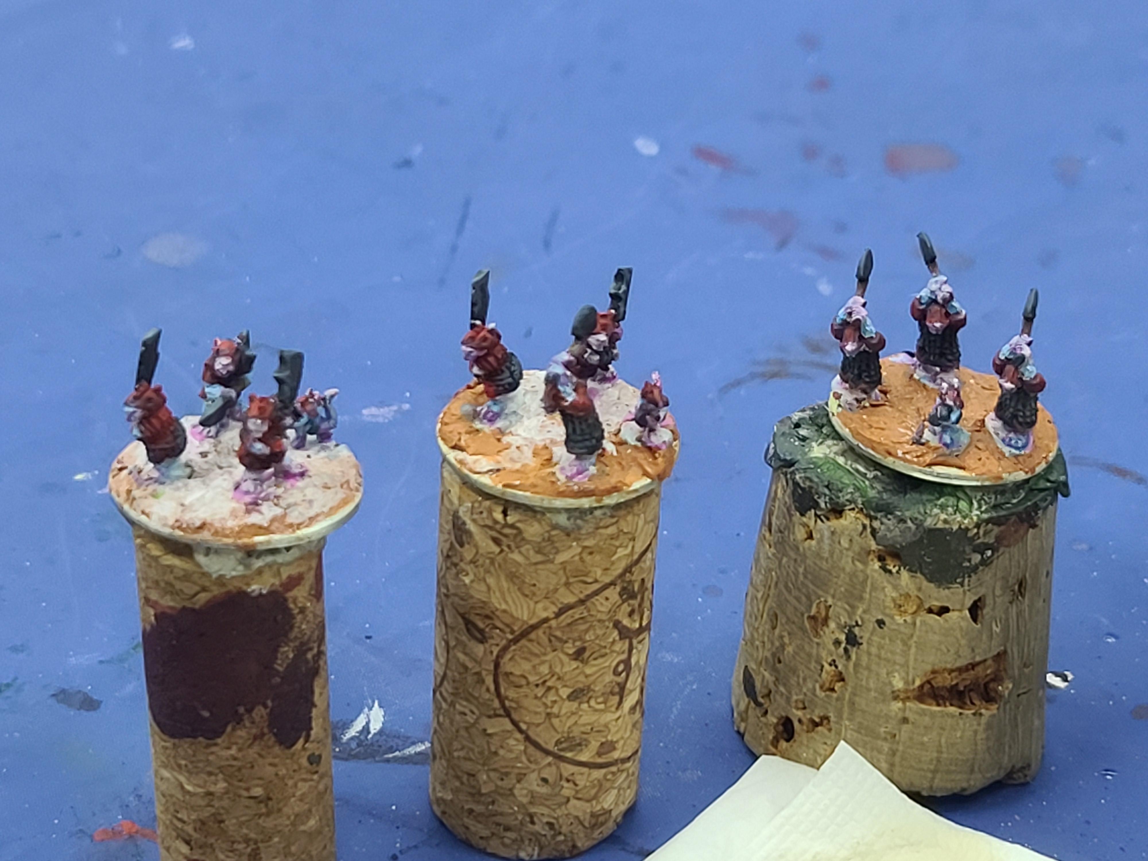 6mm, Epic:armageddon, Microworld Games, Ogryns, Ratlings With Gatlings, Rats, Steel Legion