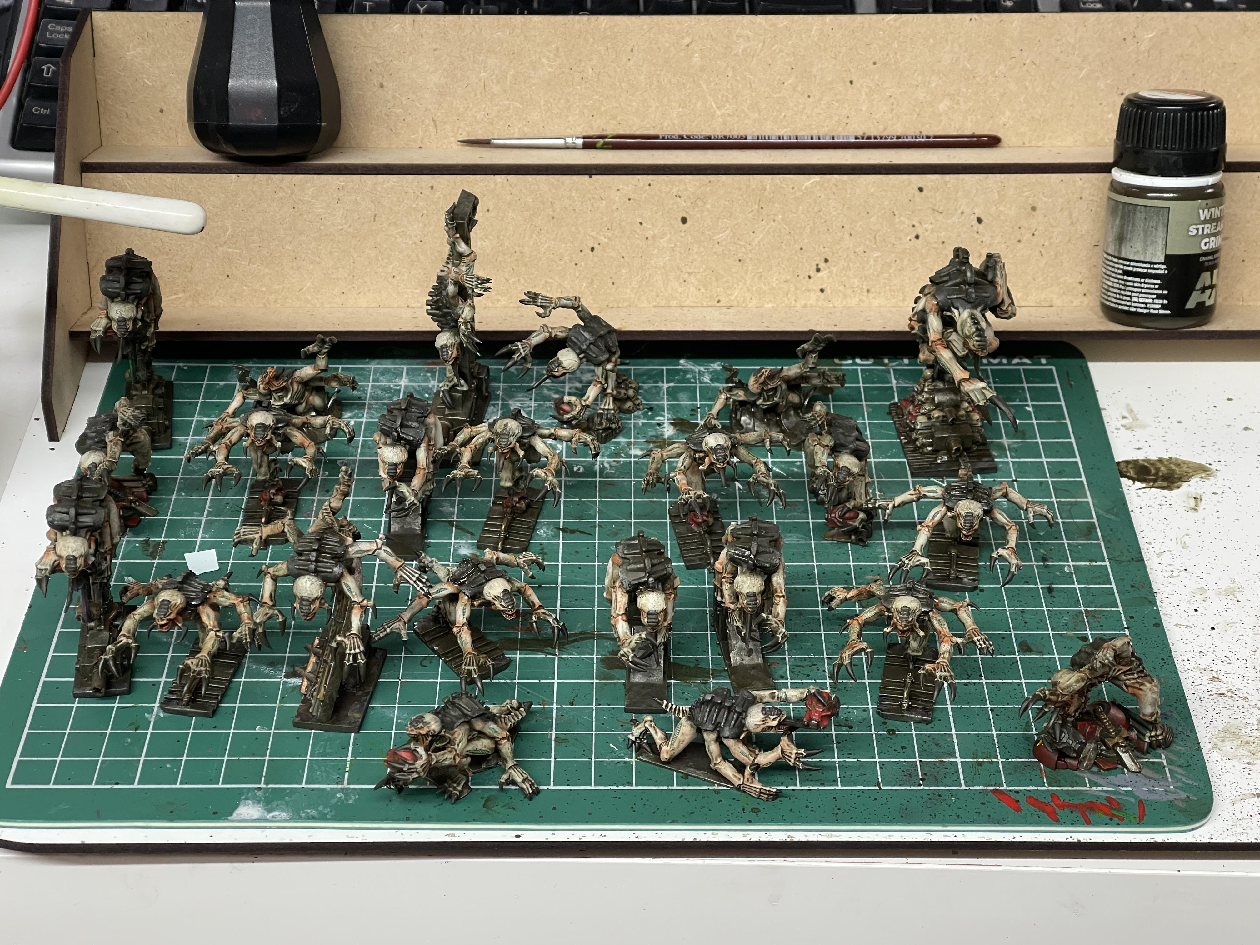 Genestealer, Space Hulk, Warhammer 40,000, Work In Progress