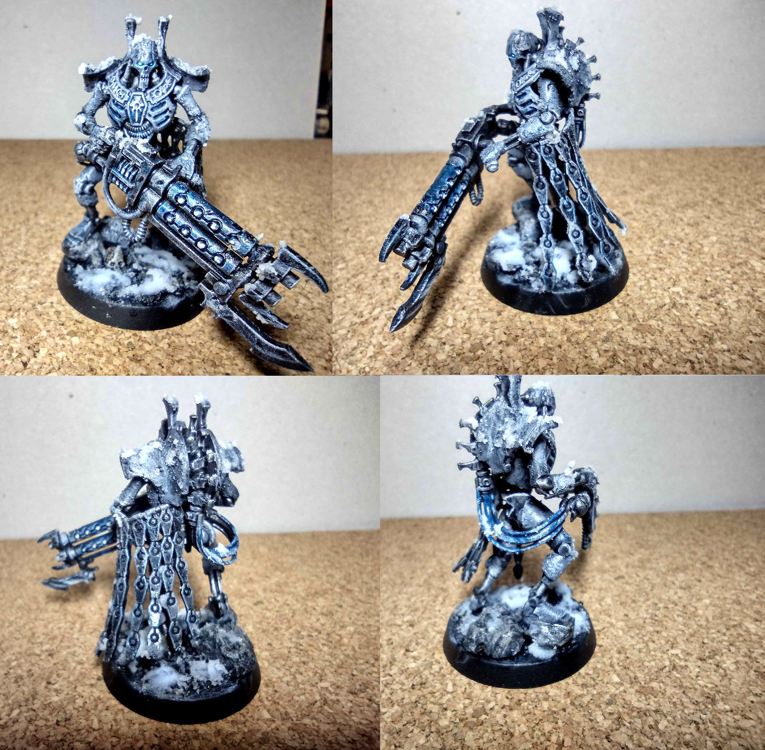 Frost, Ice, Necrons, Royal Warden, Snow, Warhammer Fantasy