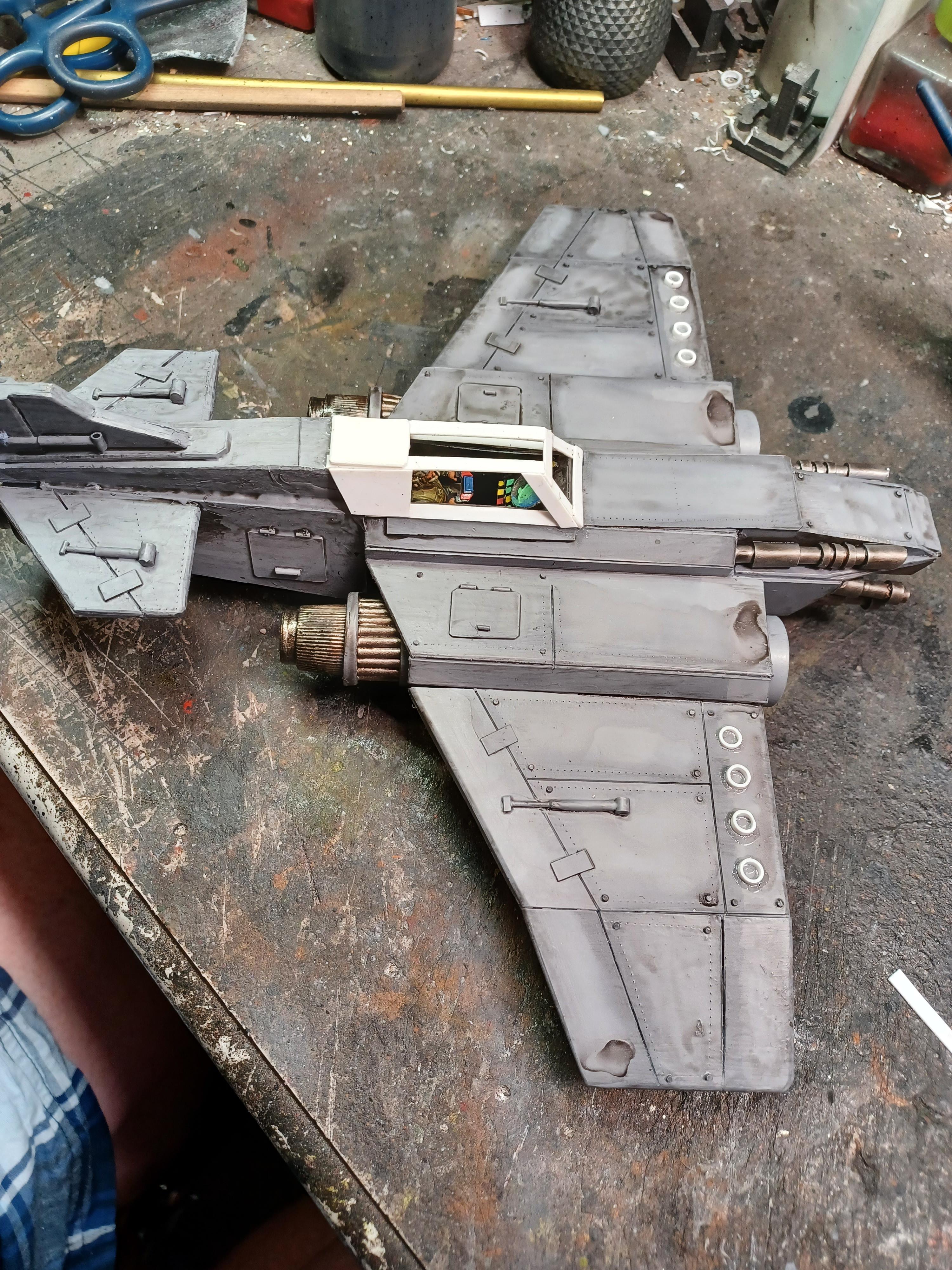 Fighter, Imperial Guard, Thunderbolt, Warhammer 40,000