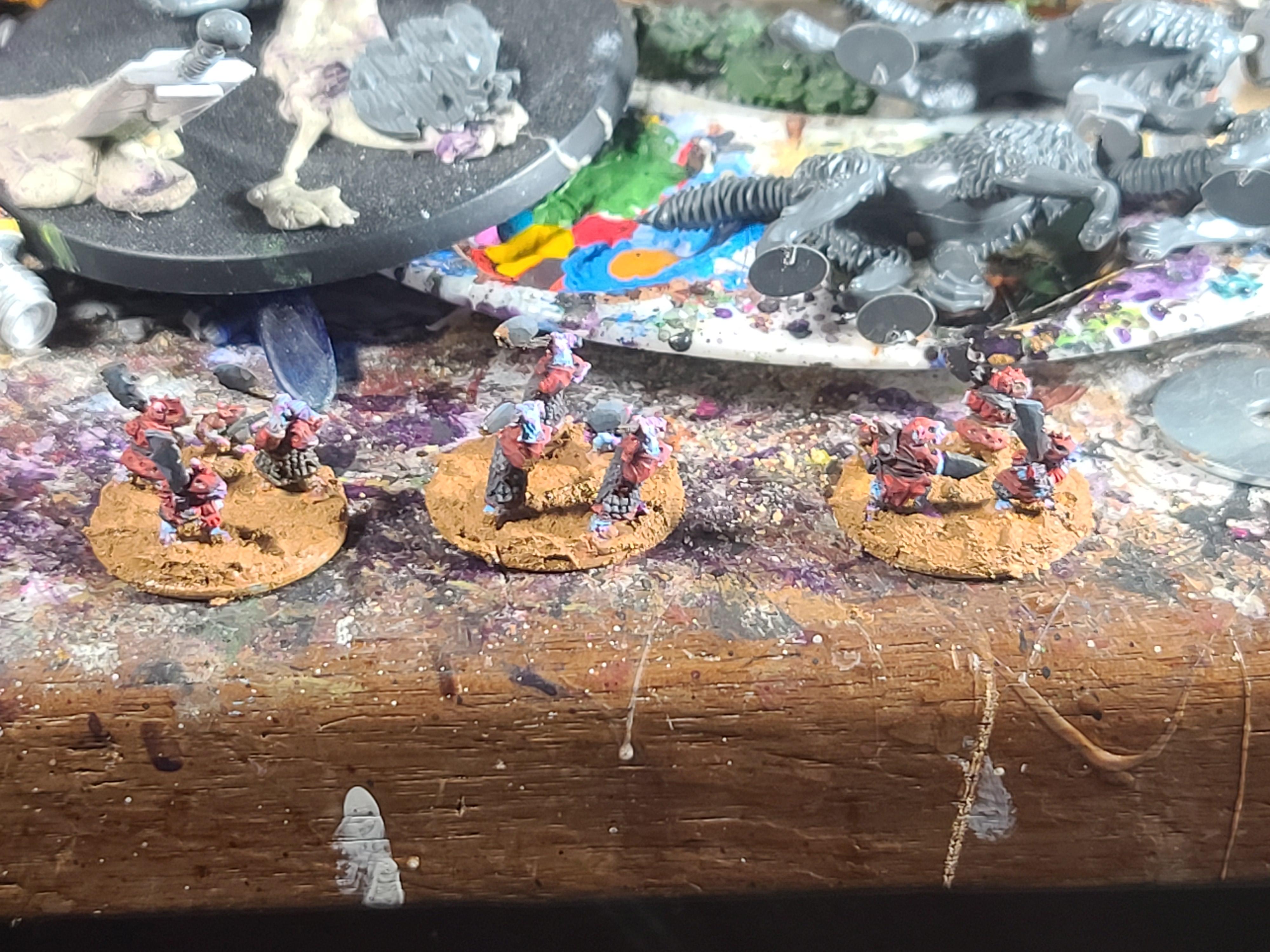 Epic, Imperial Guard, Ogryns, Ratlings With Gatlings, Rats, Steel Legion