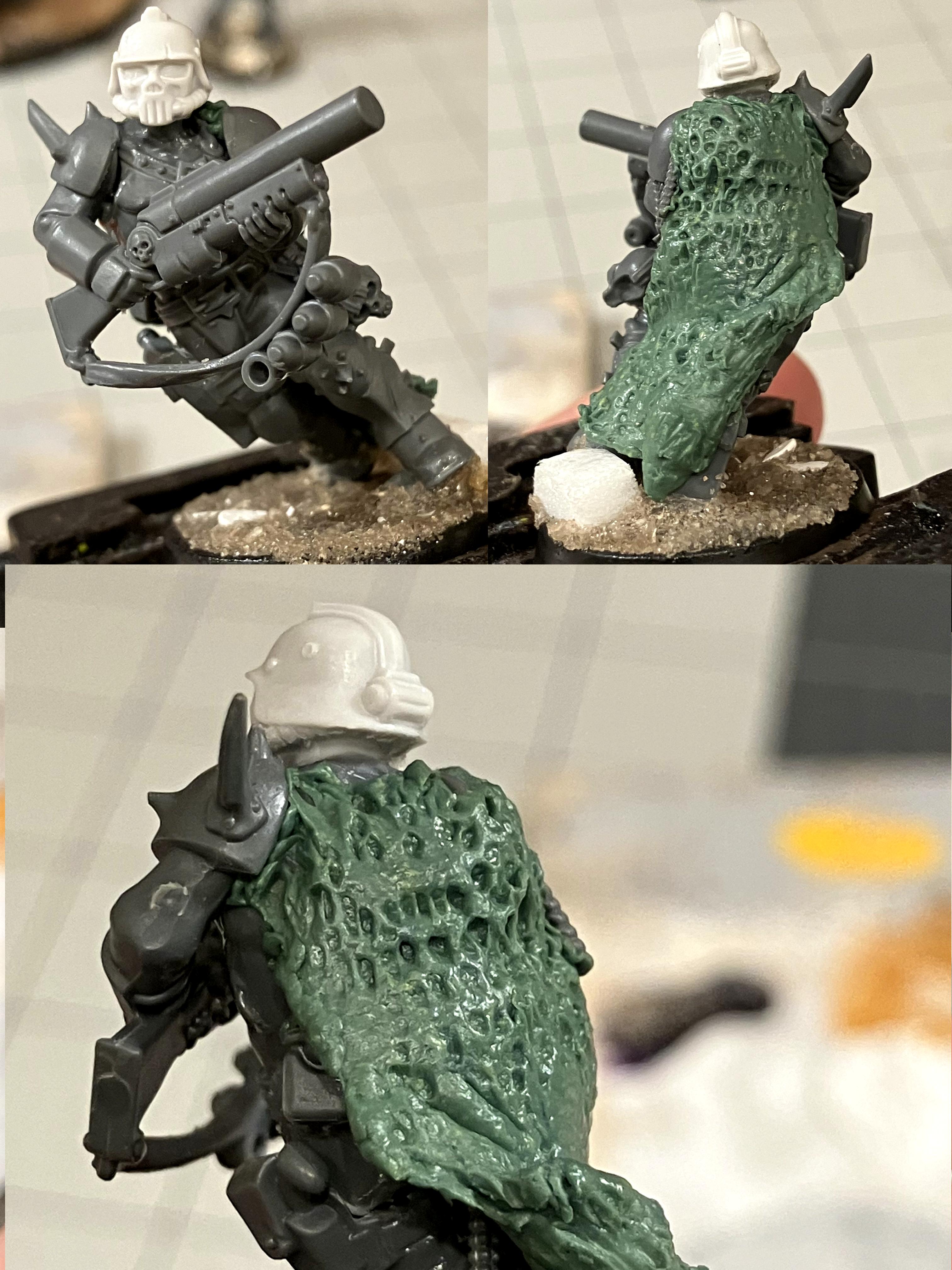 Artillery, Chaos, Greenstuff, Imperial Guard, Kitbash, Renegades, Renegades &amp; Heretics, Sculpting, Work In Progress