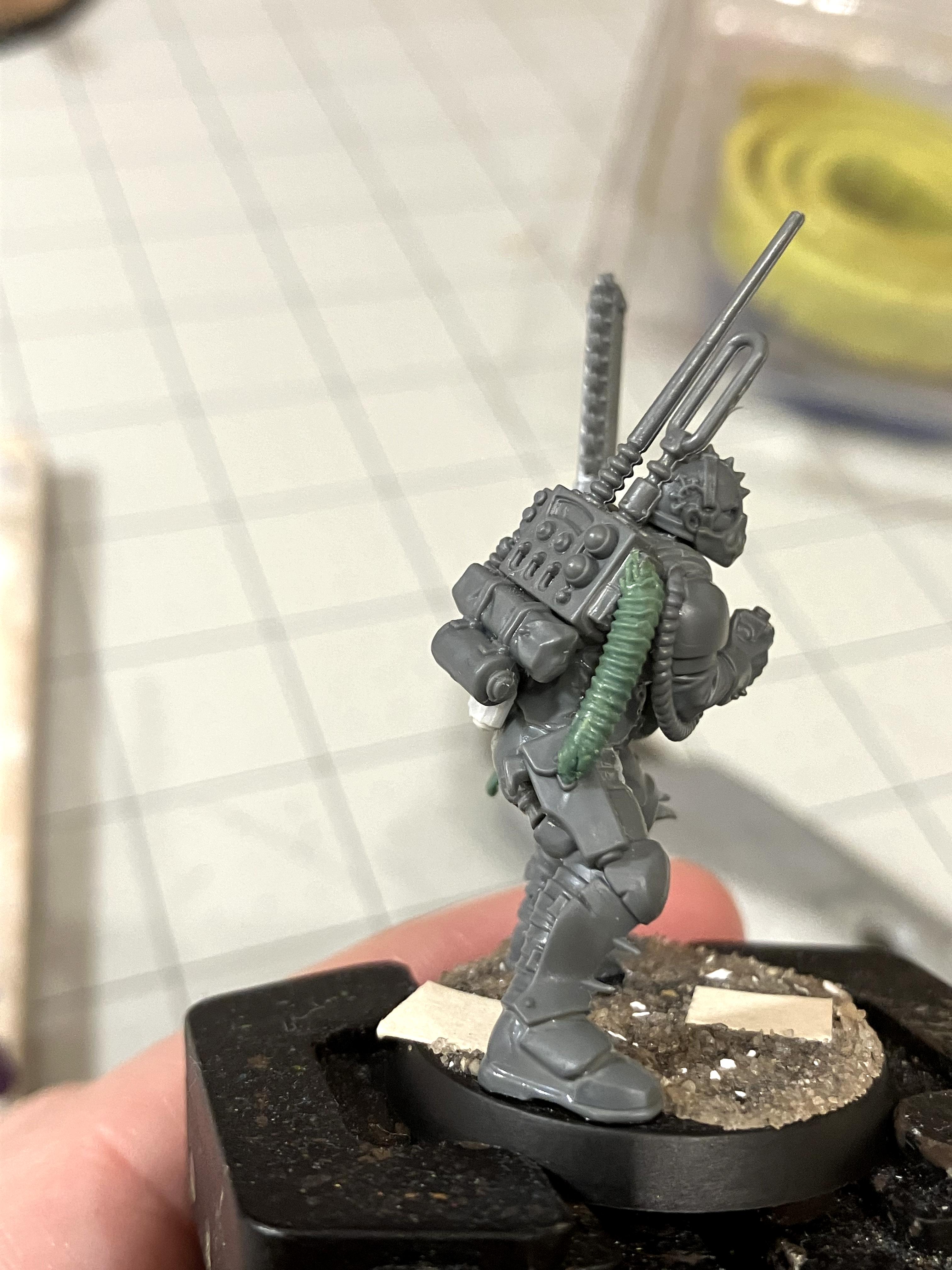 Artillery, Chaos, Greenstuff, Imperial Guard, Kitbash, Renegades, Renegades &amp; Heretics, Sculpting, Work In Progress